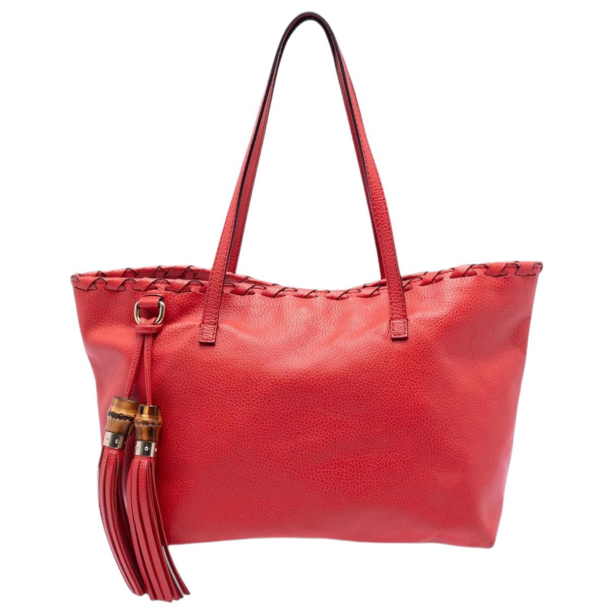 Bamboo leather tote