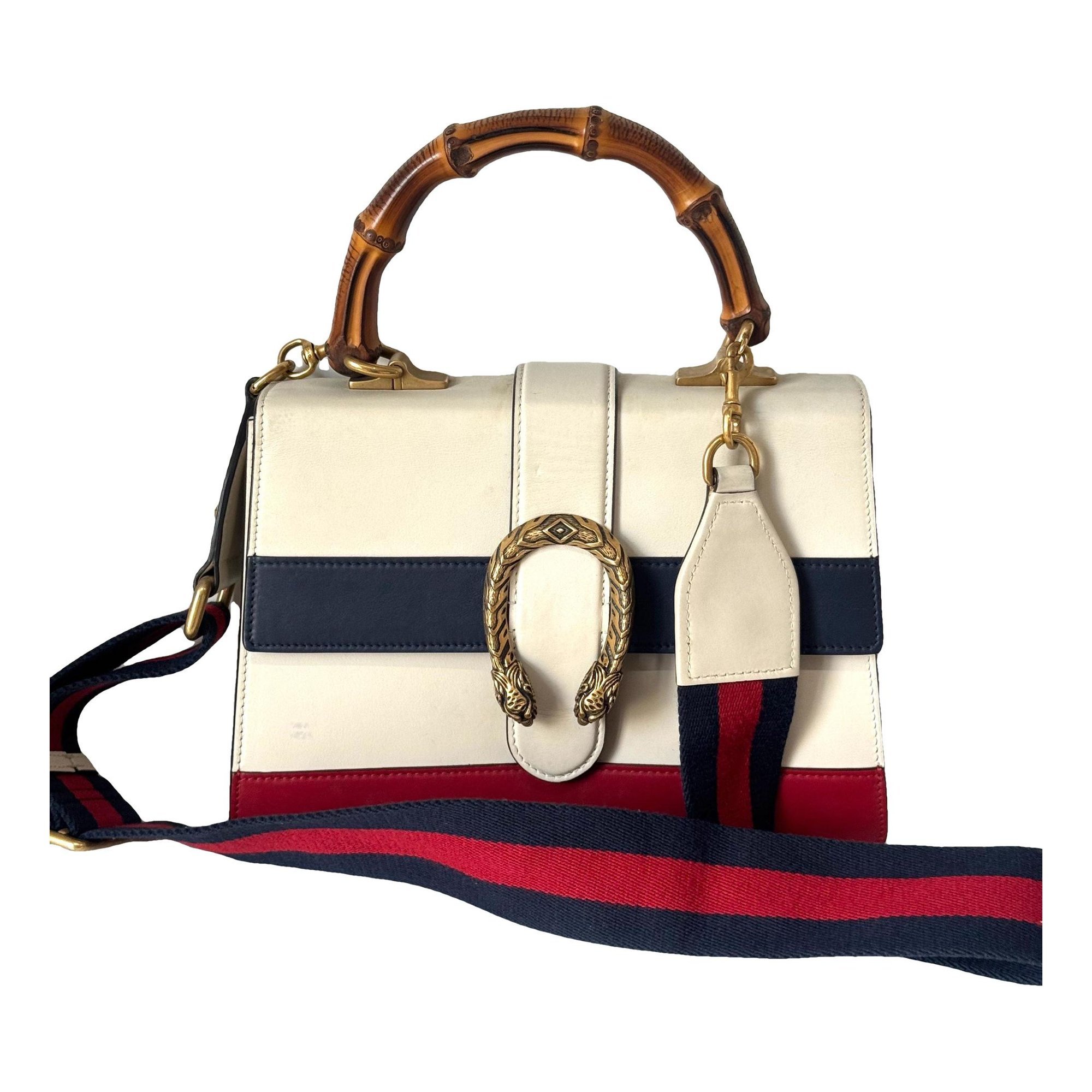 Dionysus Bamboo leather handbag