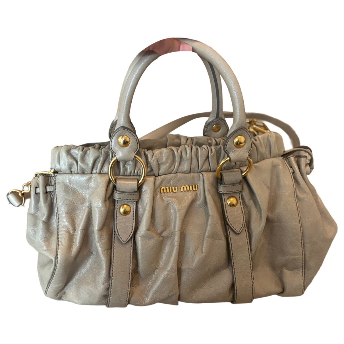 Vitello leather handbag