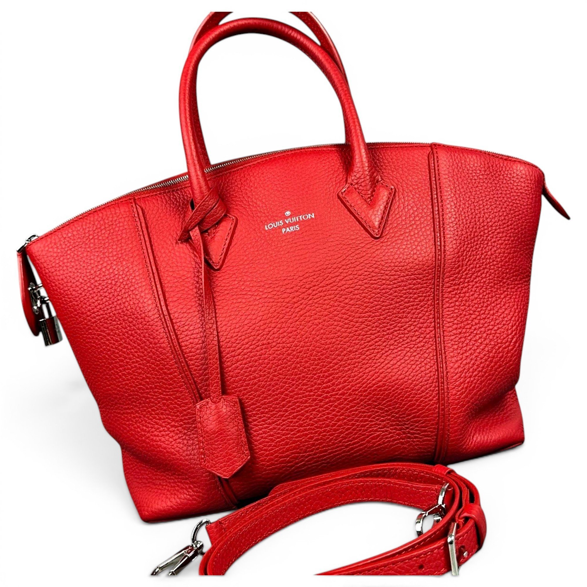 Soft Lockit leather handbag