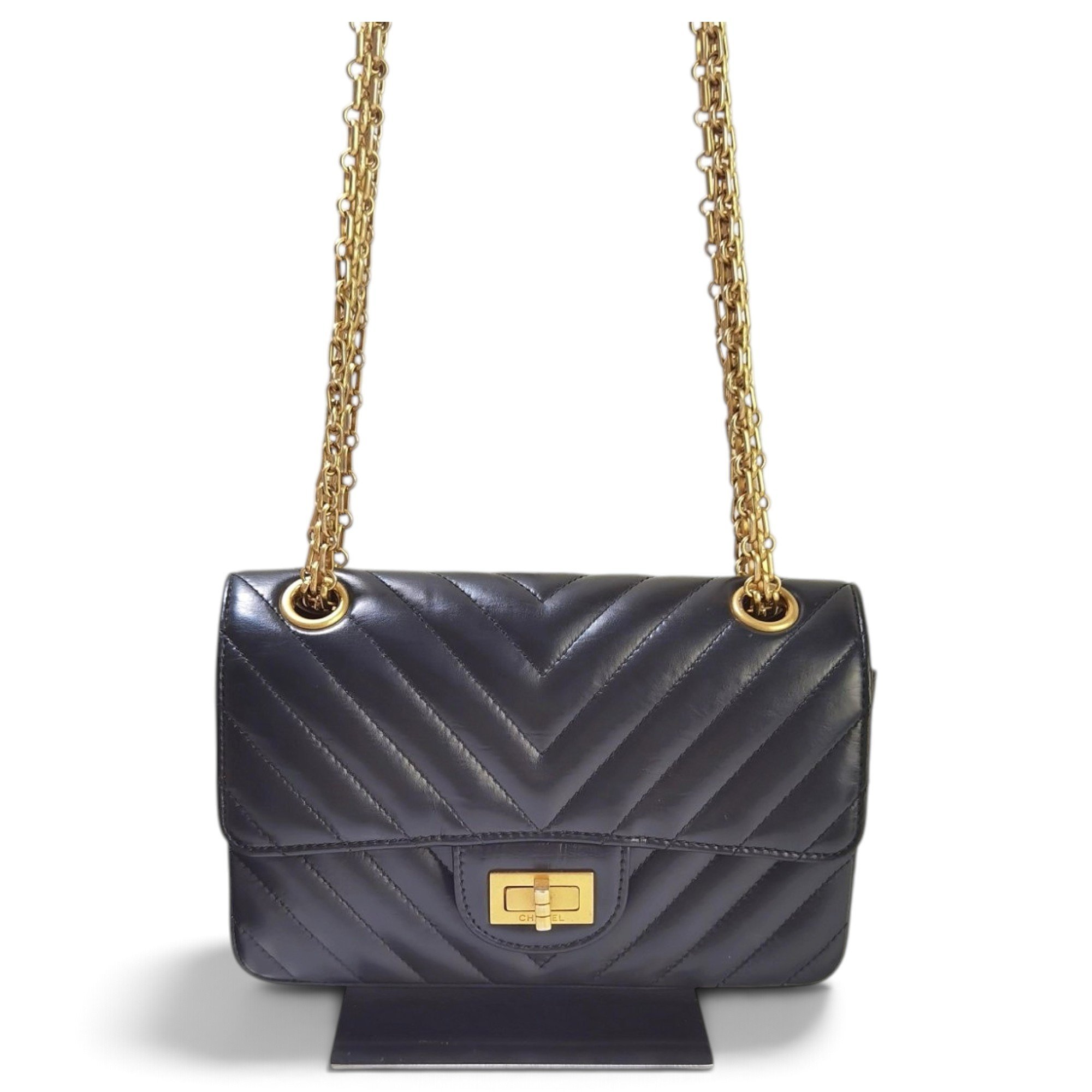 2.55 leather handbag