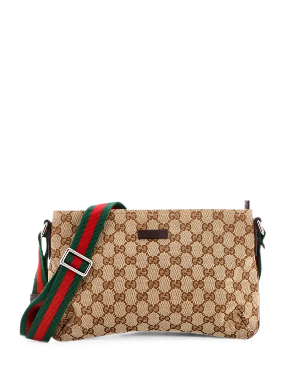 Web Strap Messenger Bag GG Canvas Small crossbody bag