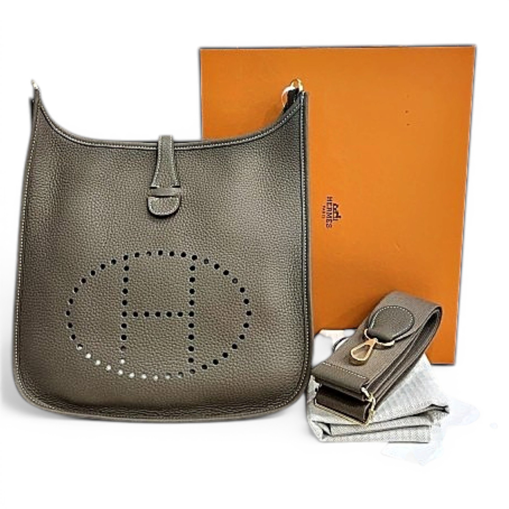 Evelyne leather crossbody bag