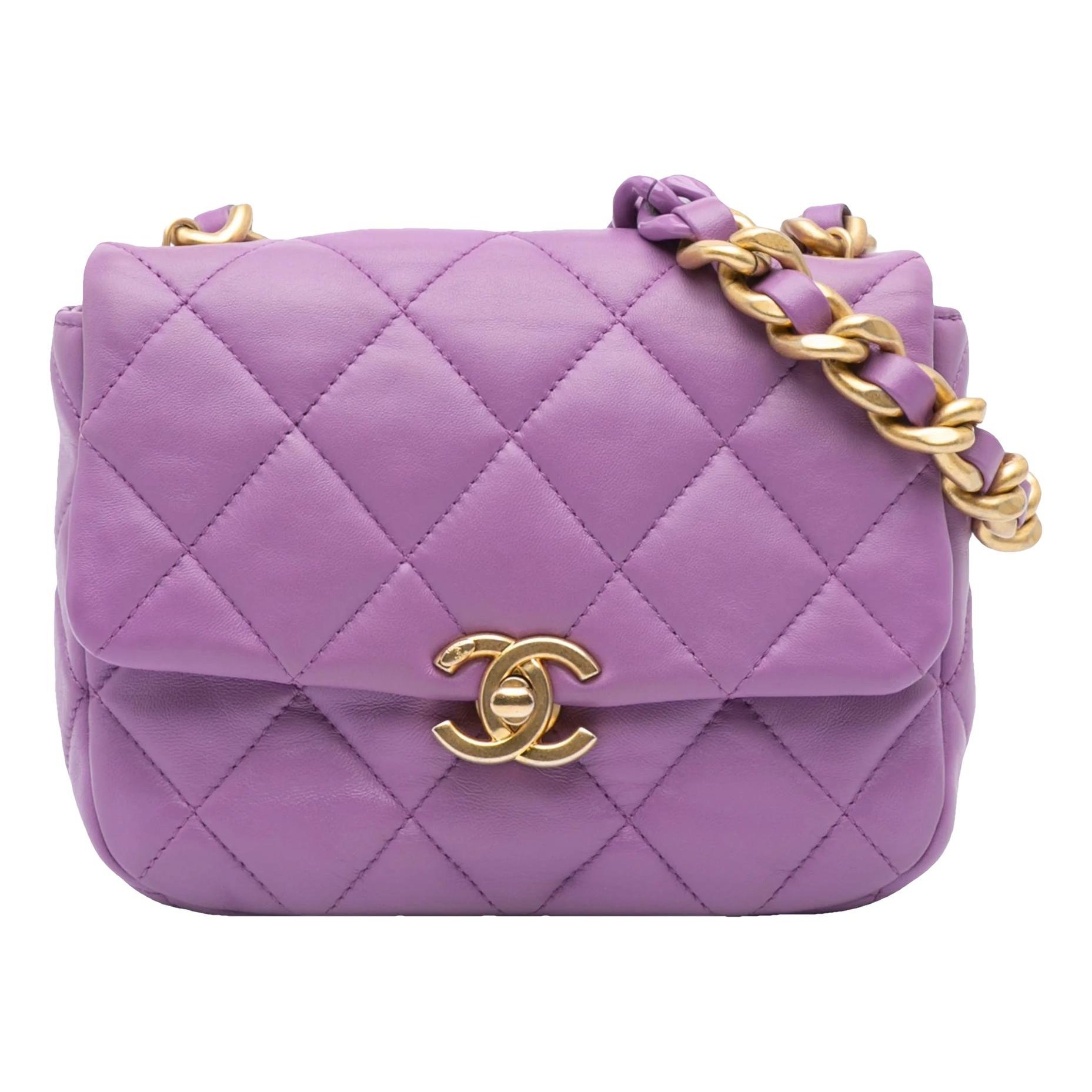 Leather mini bag