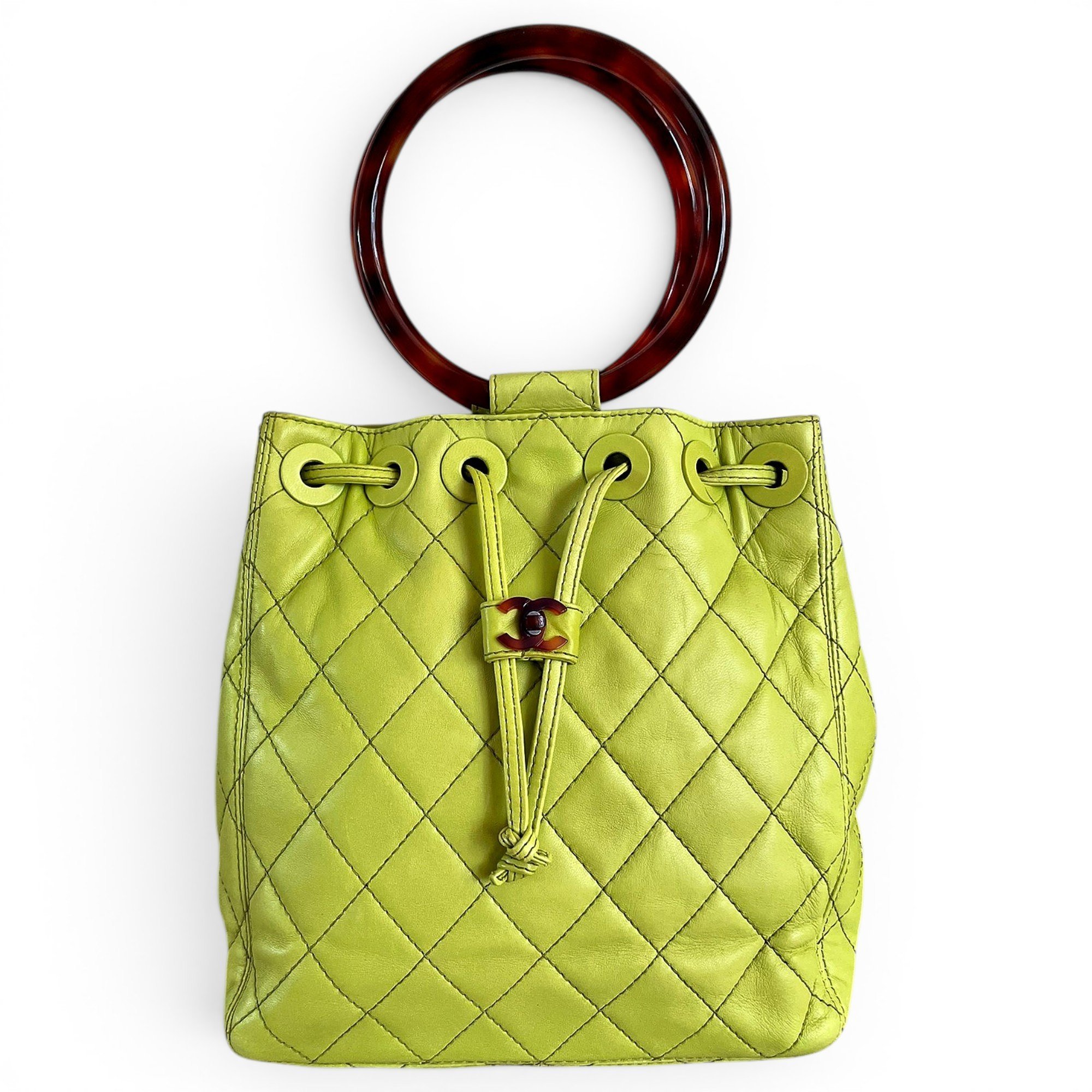 Leather handbag