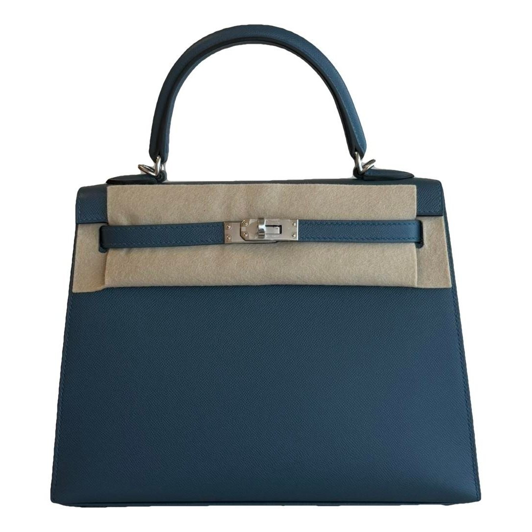 Kelly 25 leather handbag