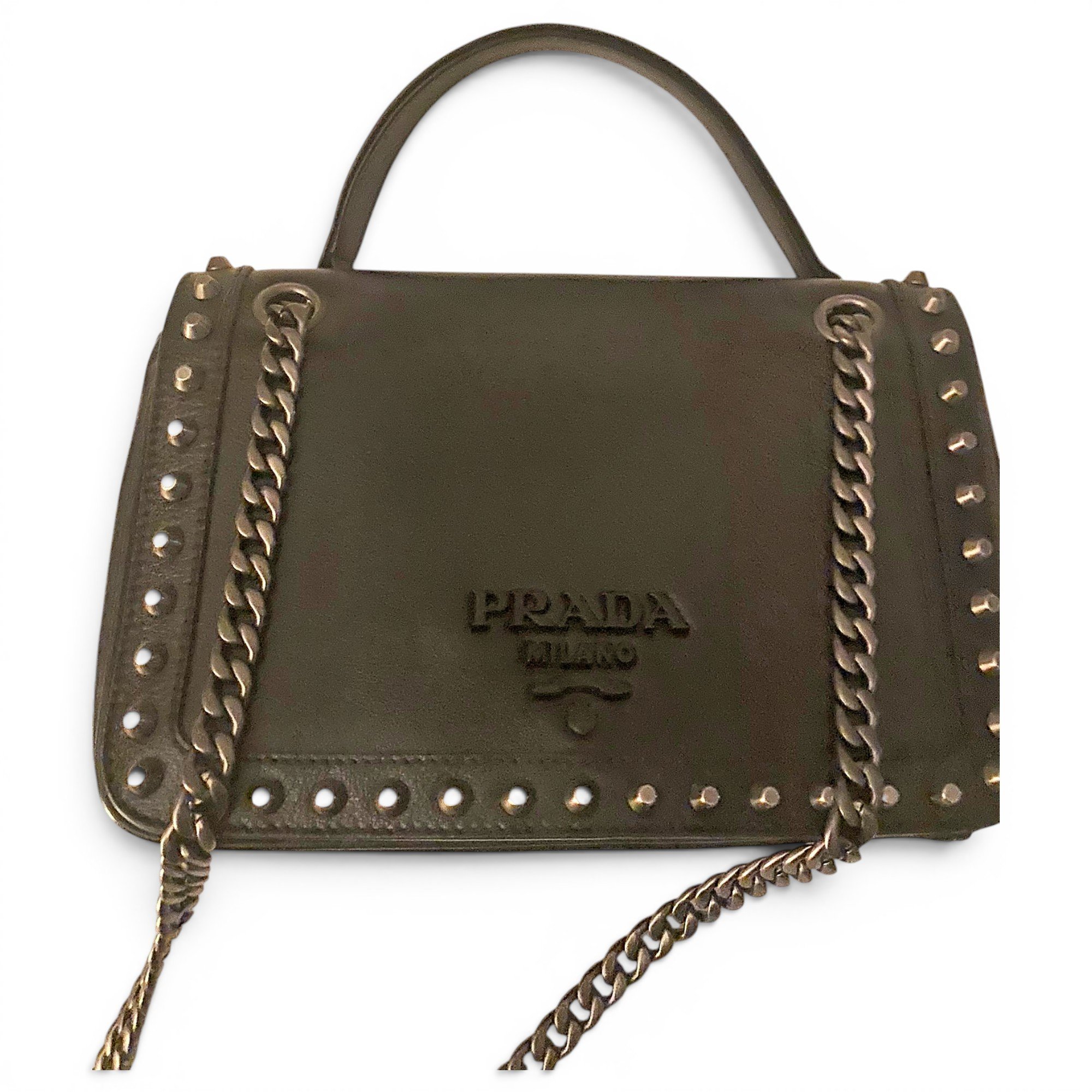 Leather handbag