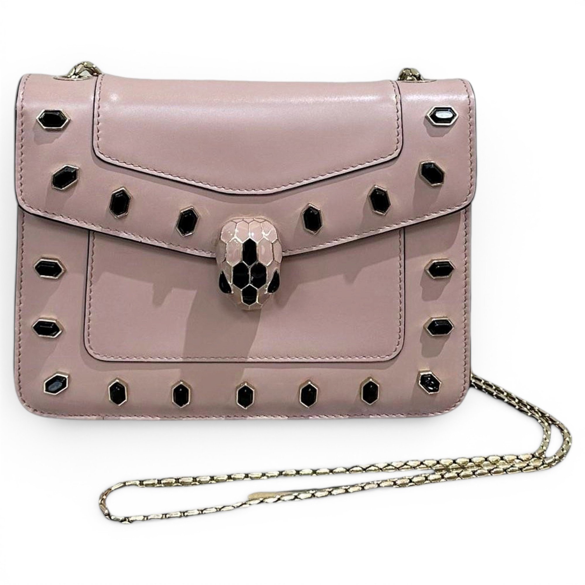 Serpenti leather crossbody bag