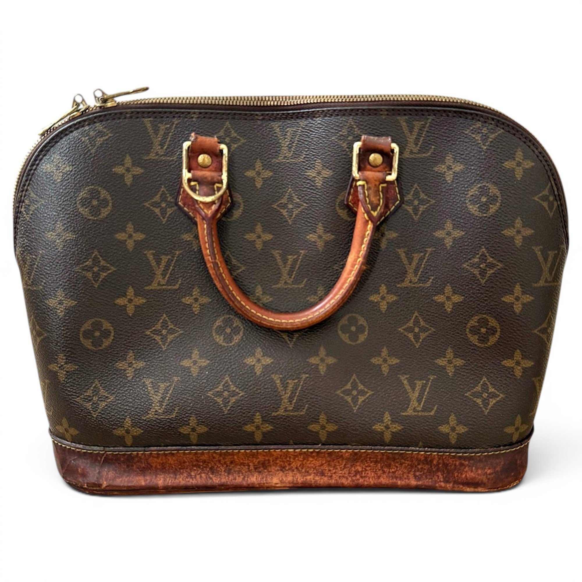 Alma leather handbag