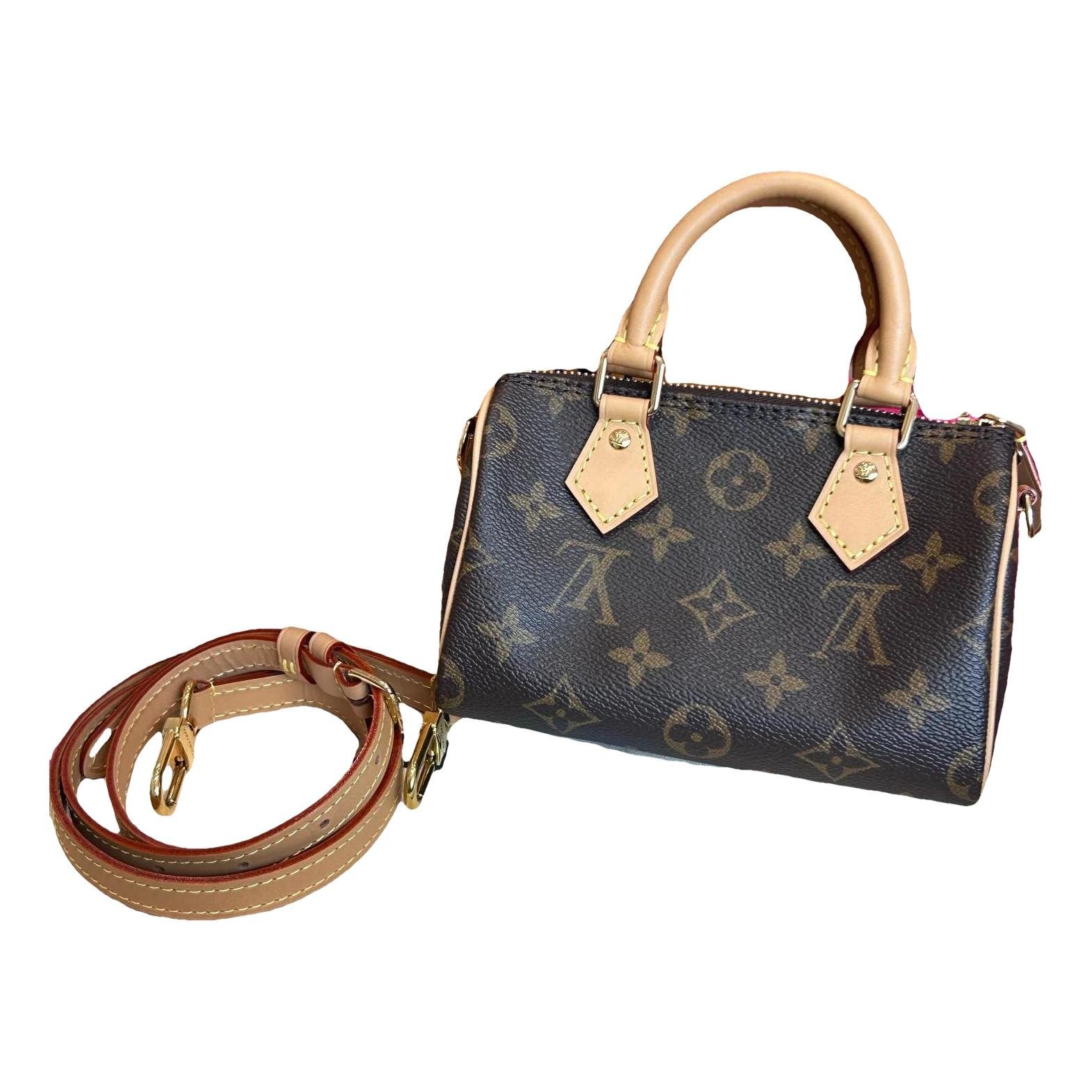 Nano Speedy / Mini HL leather mini bag