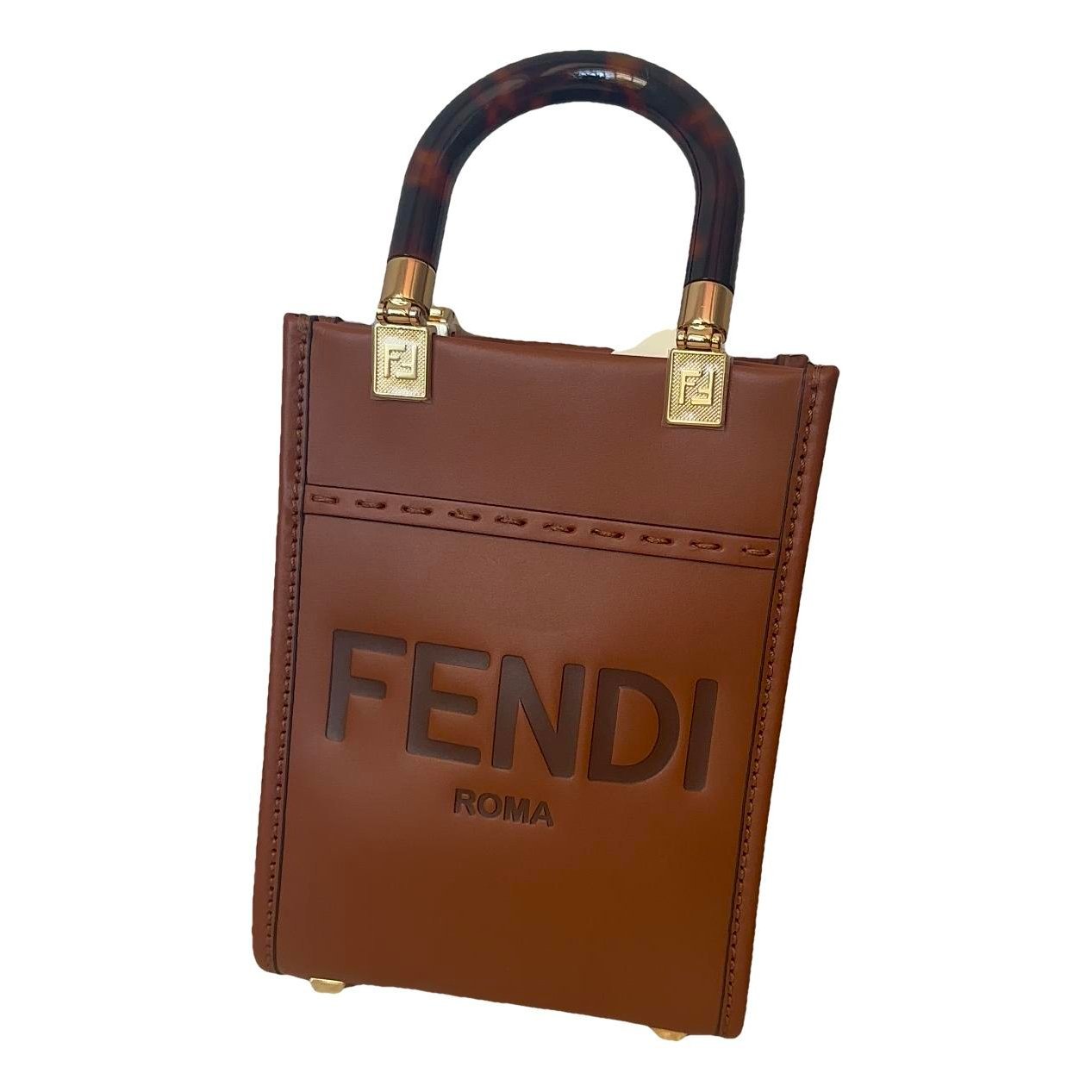 Sunshine leather tote