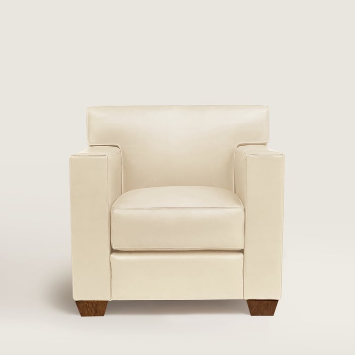Ivoire Reeditions J.-m. Frank Par Hermès Comfortable Club Armchair
