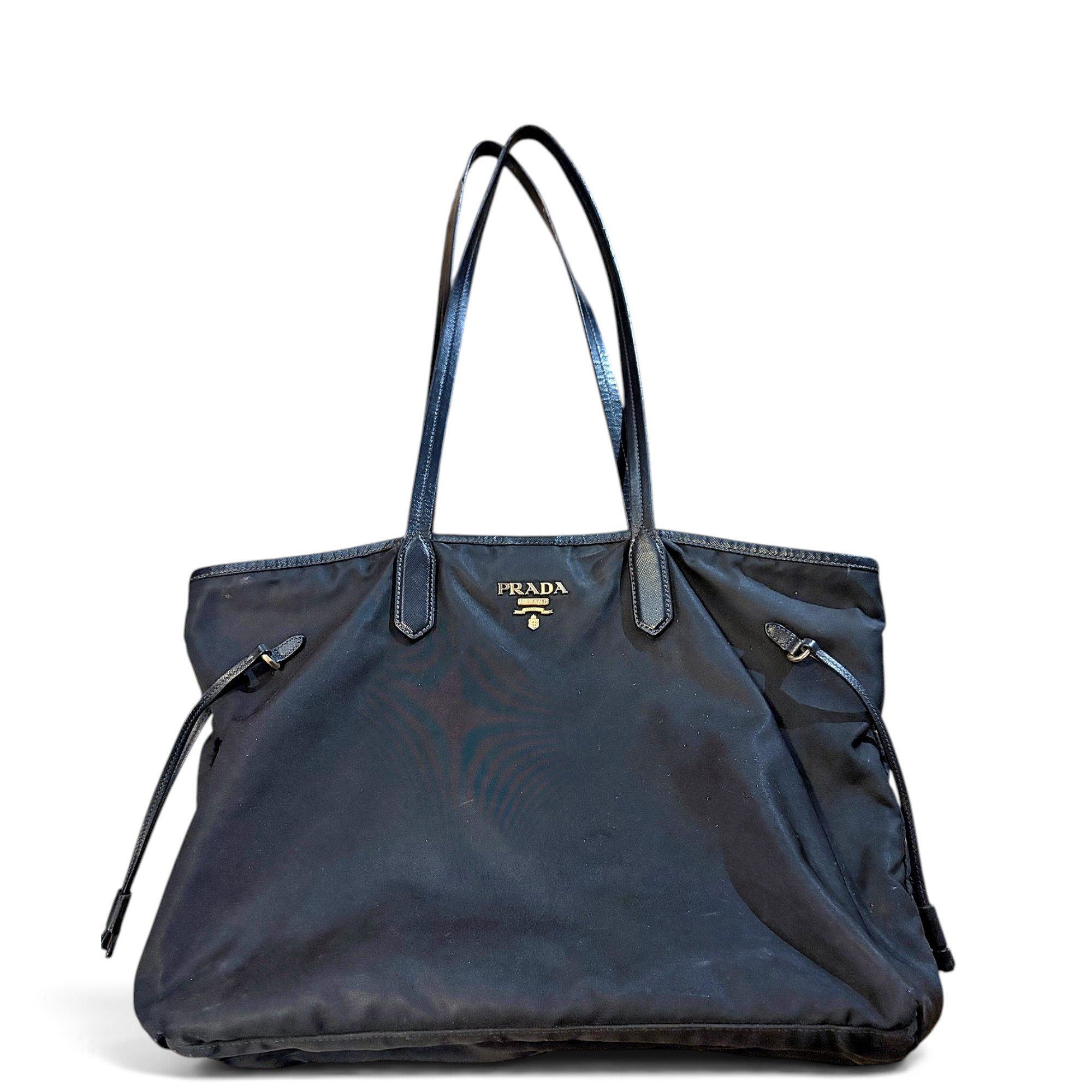 Leather tote