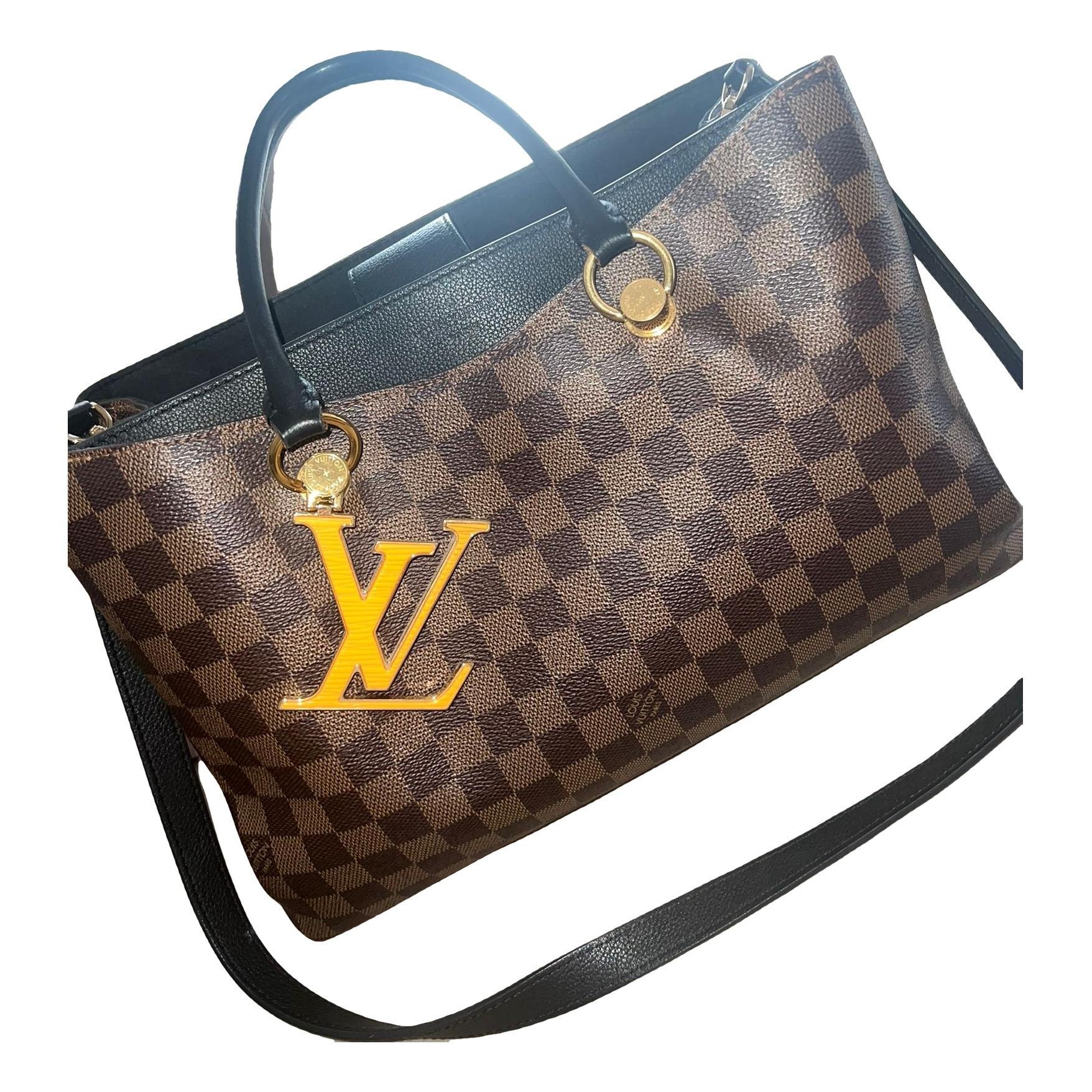 LV Riverside leather crossbody bag