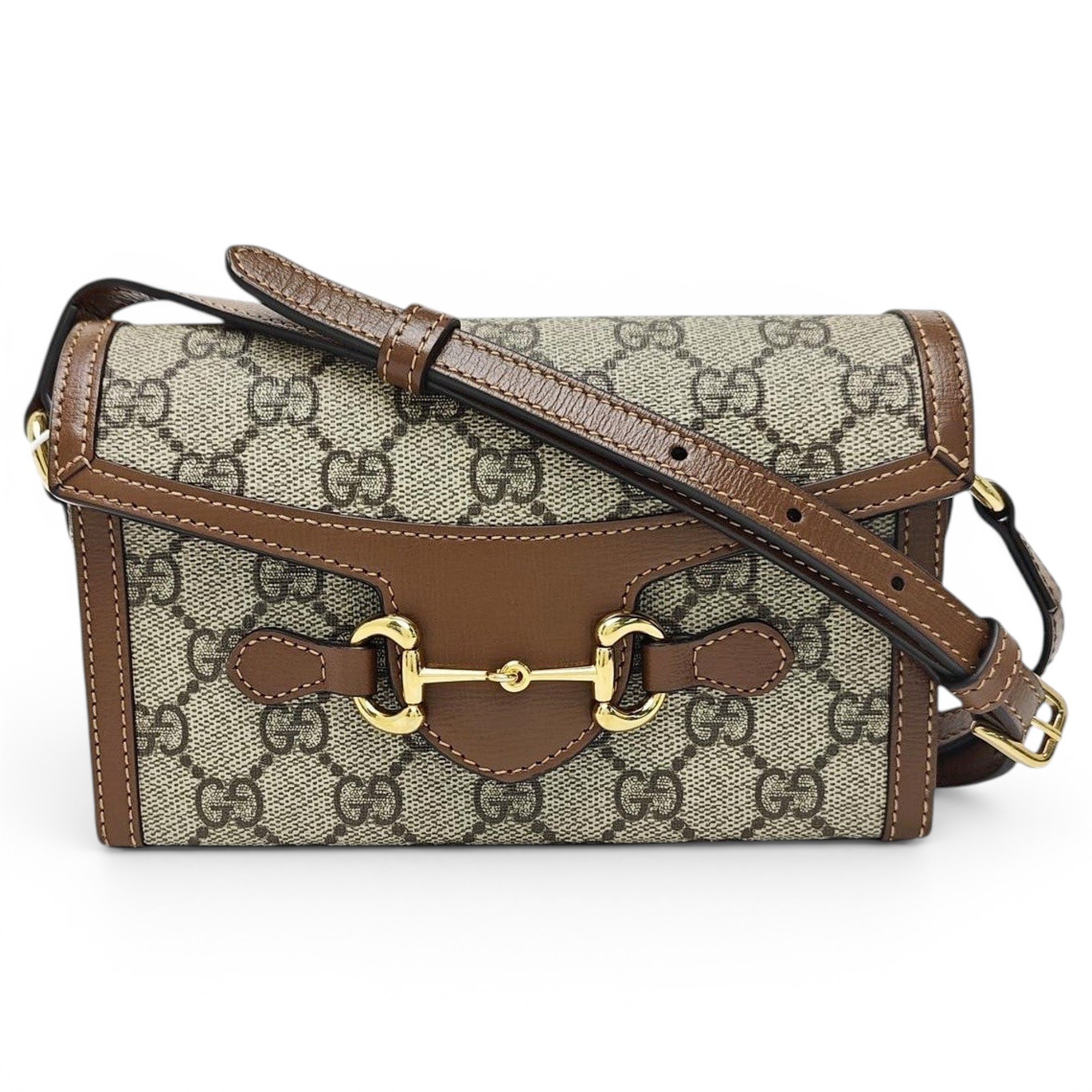 Handle Horsebit 1955 leather handbag