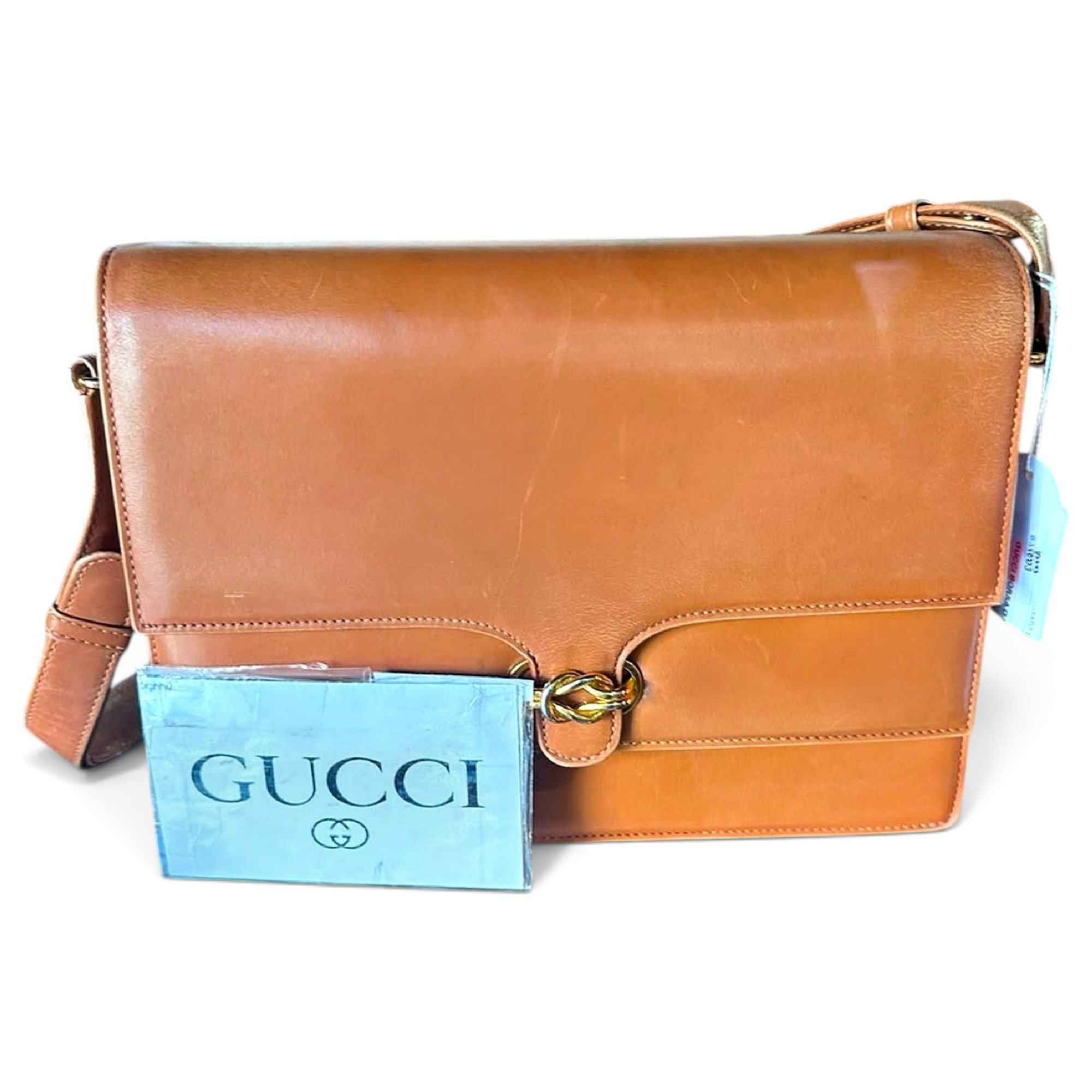 1973 leather handbag
