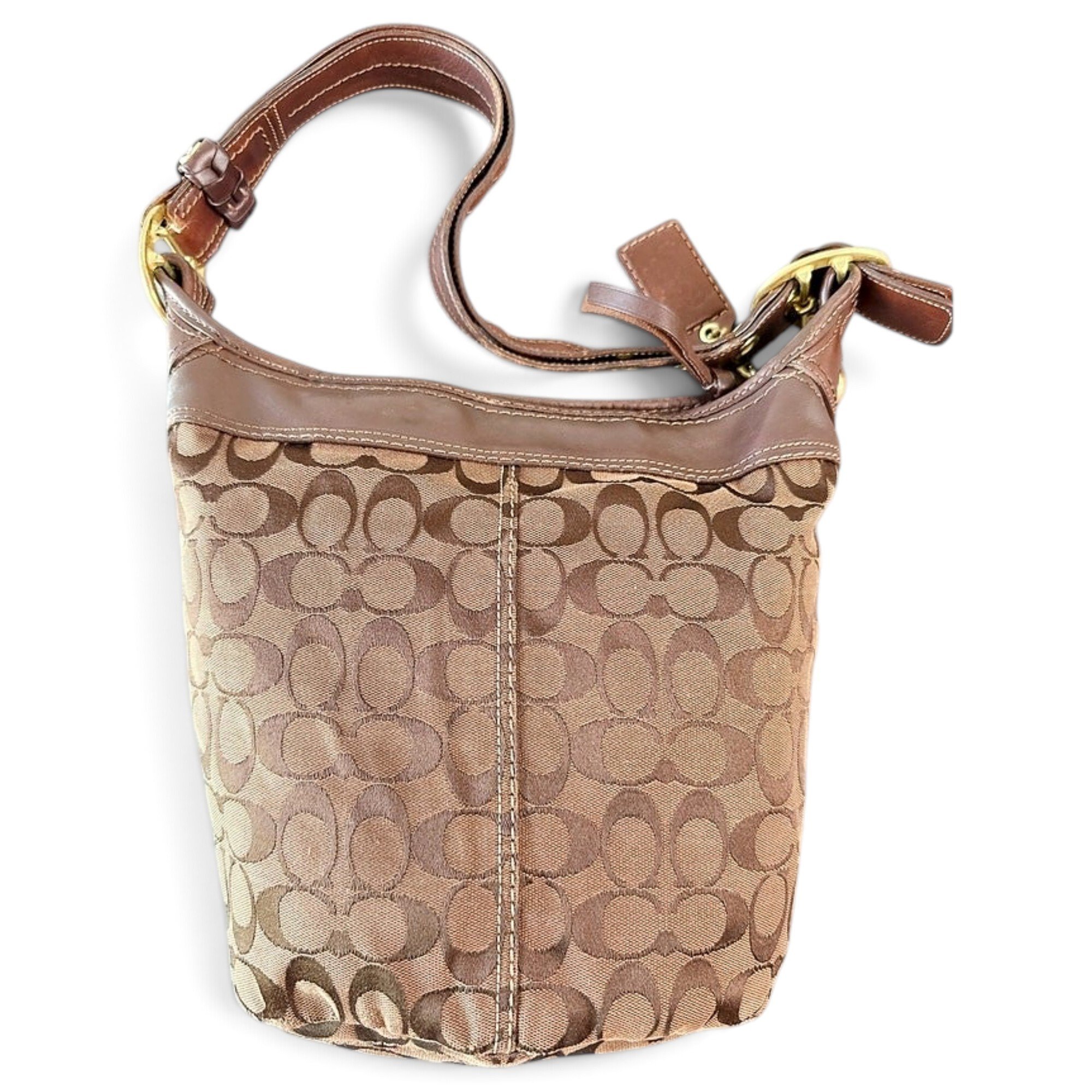Signature Sufflette cloth crossbody bag