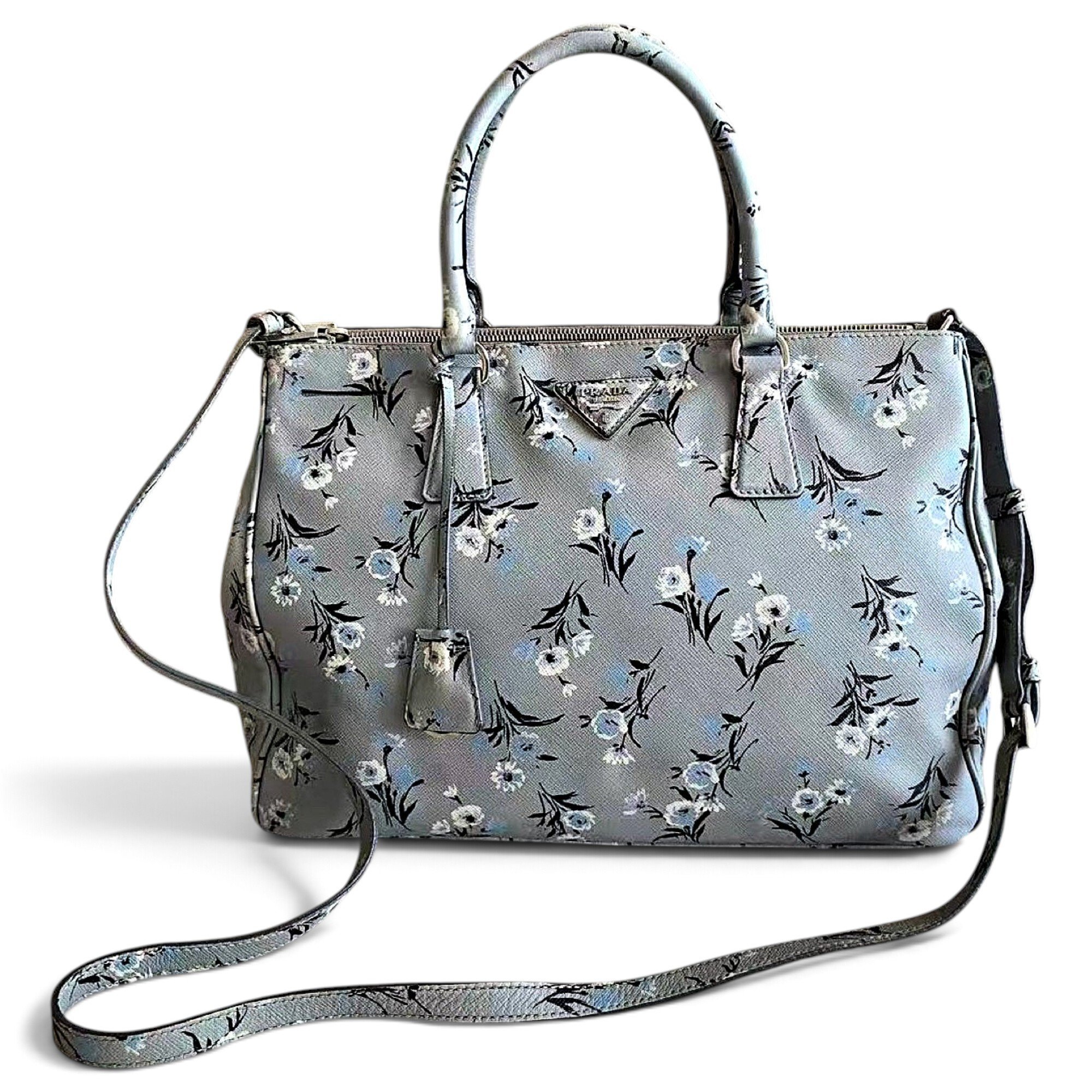 Galleria leather handbag
