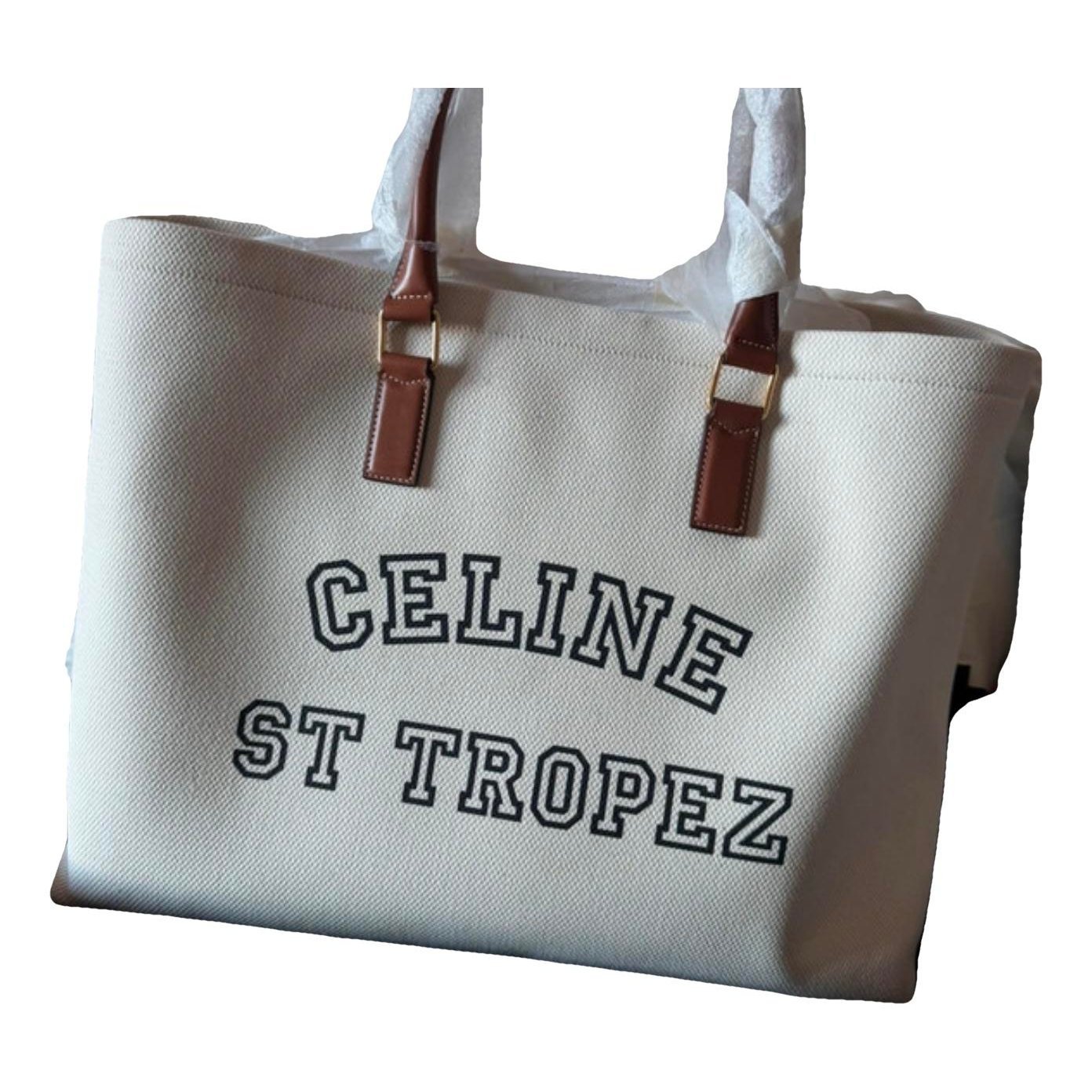 Cabas Horizotal cloth tote