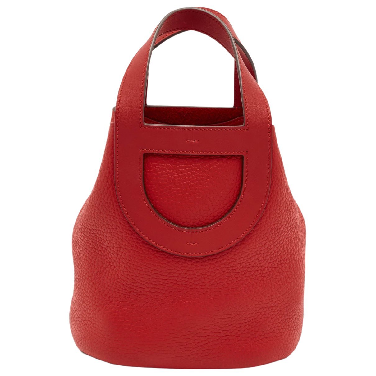 Leather tote