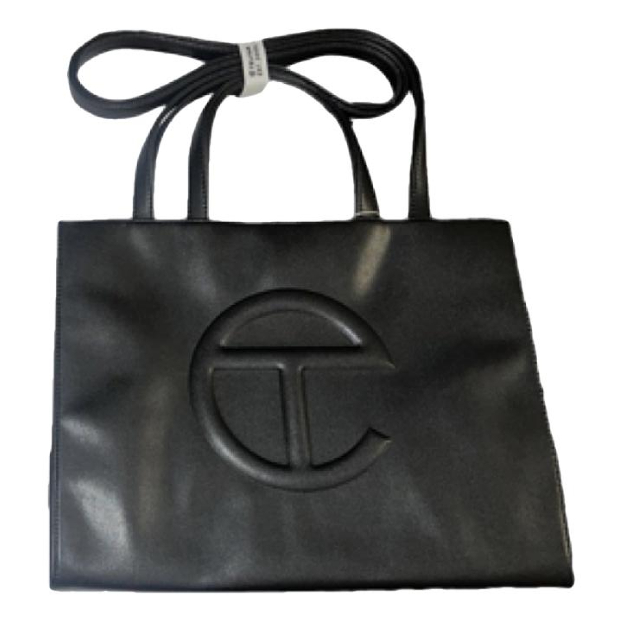 Telfar Medium Shopping Bag leather tote