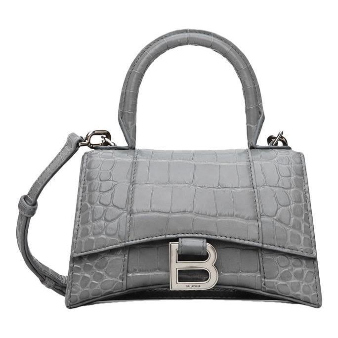 Balenciaga Hourglass leather handbag
