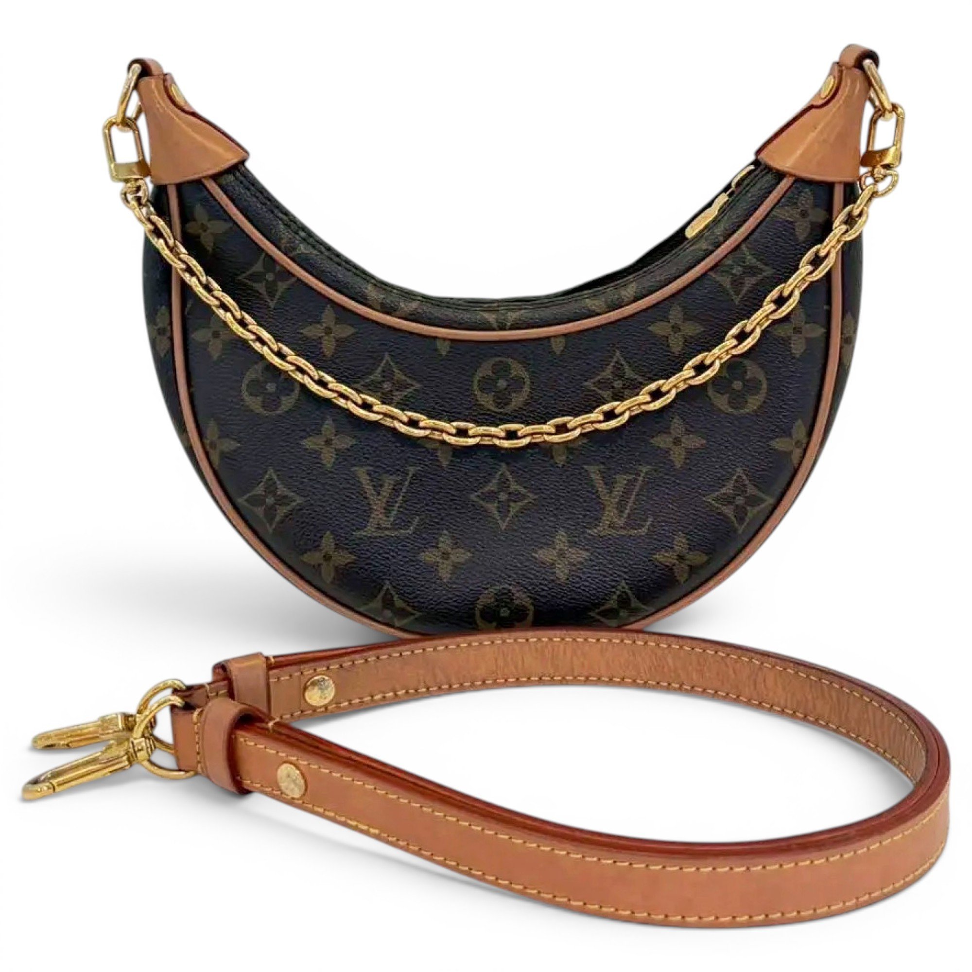 Loop vinyl handbag