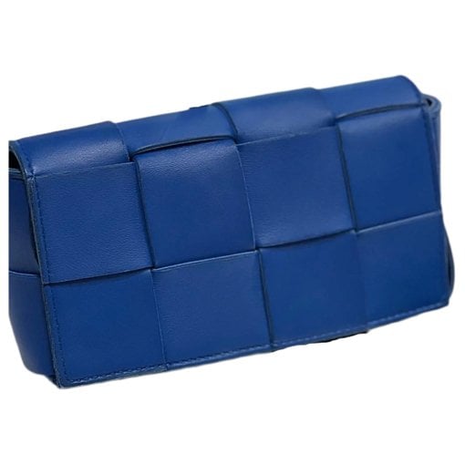 Cassette leather handbag