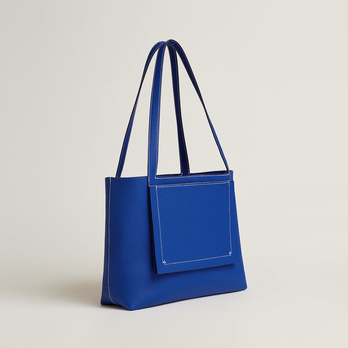 블루 로아얄 Hermès Cabasellier 31 백
