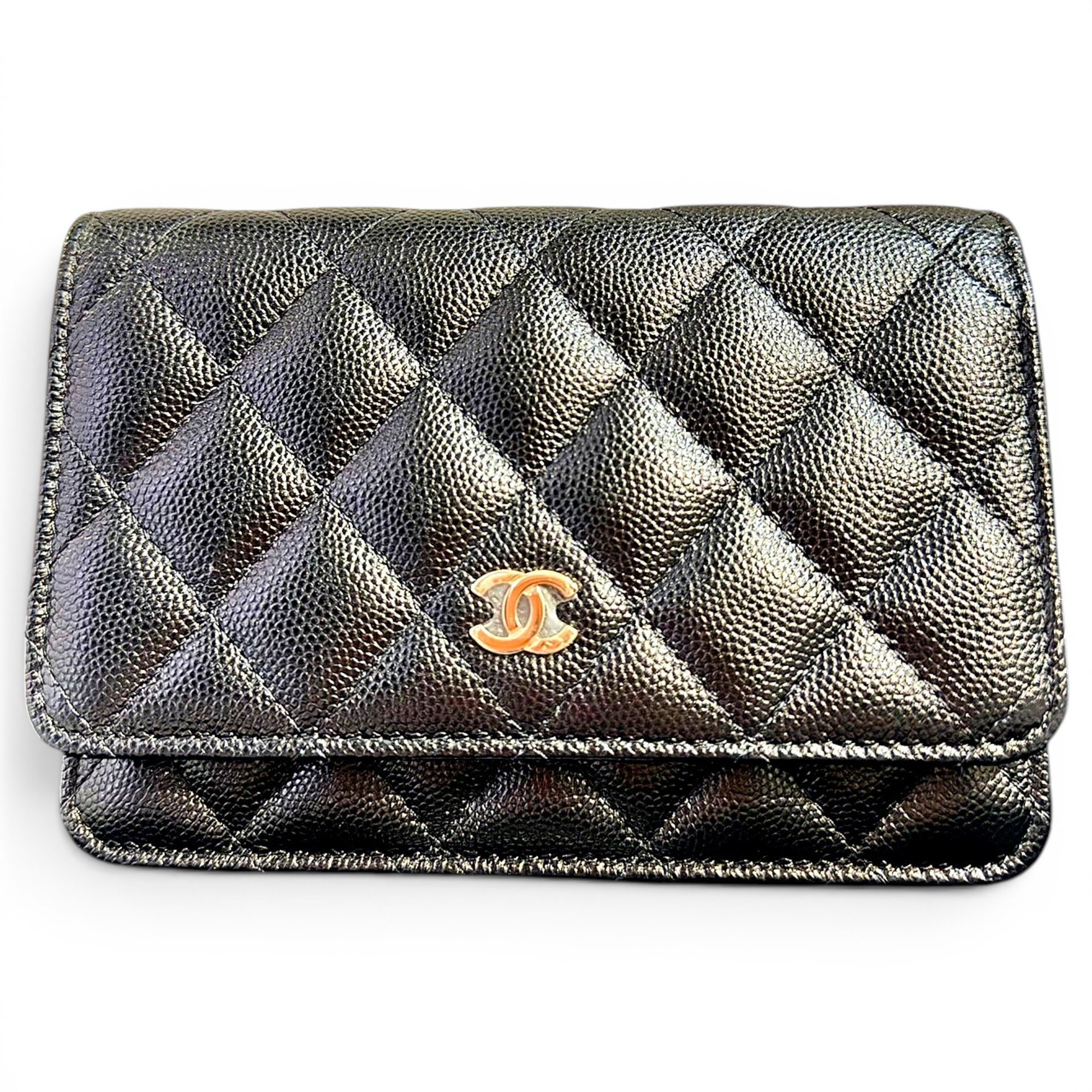 Wallet On Chain Timeless/Classique leather crossbody bag