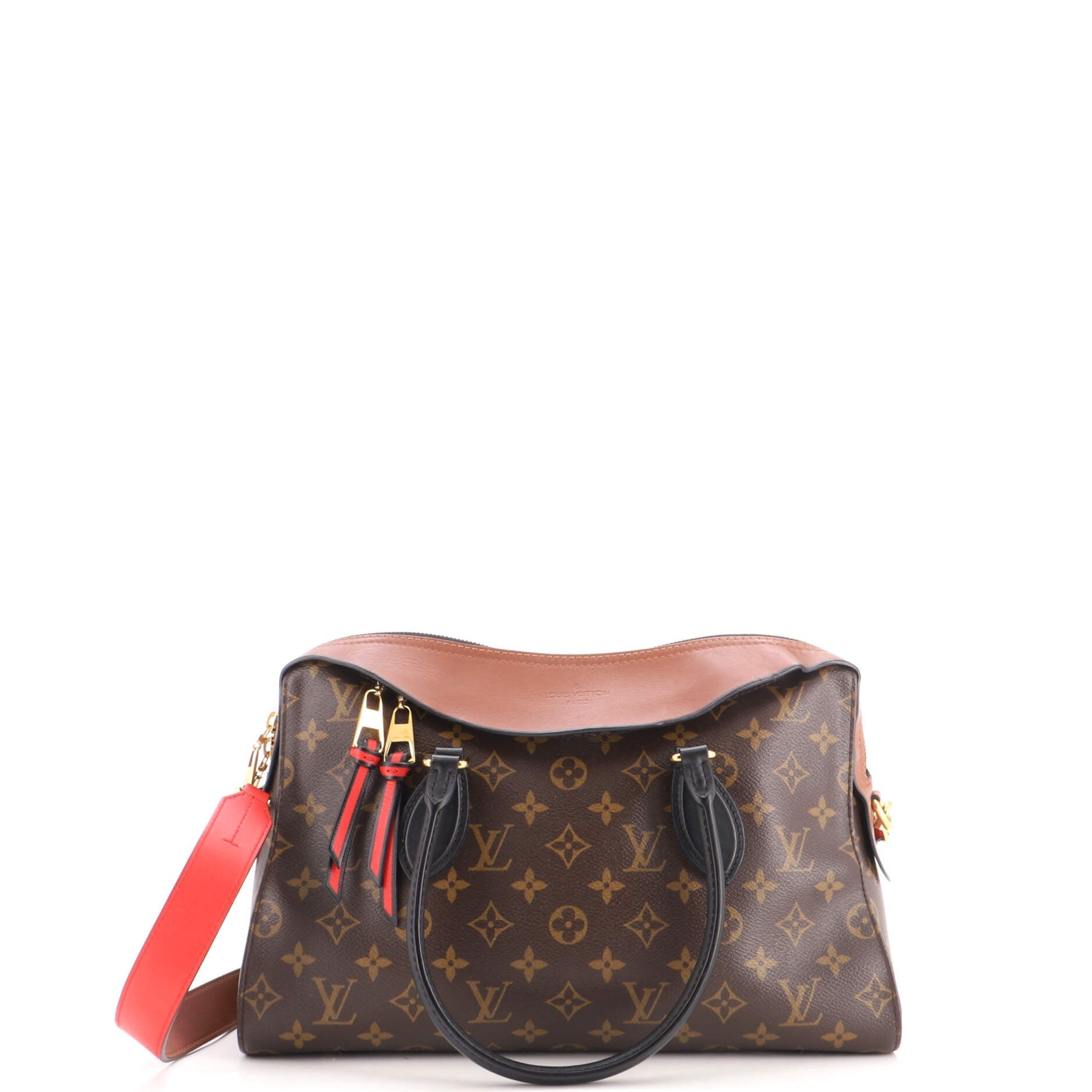 Tuileries Handbag Monogram Canvas with Leather