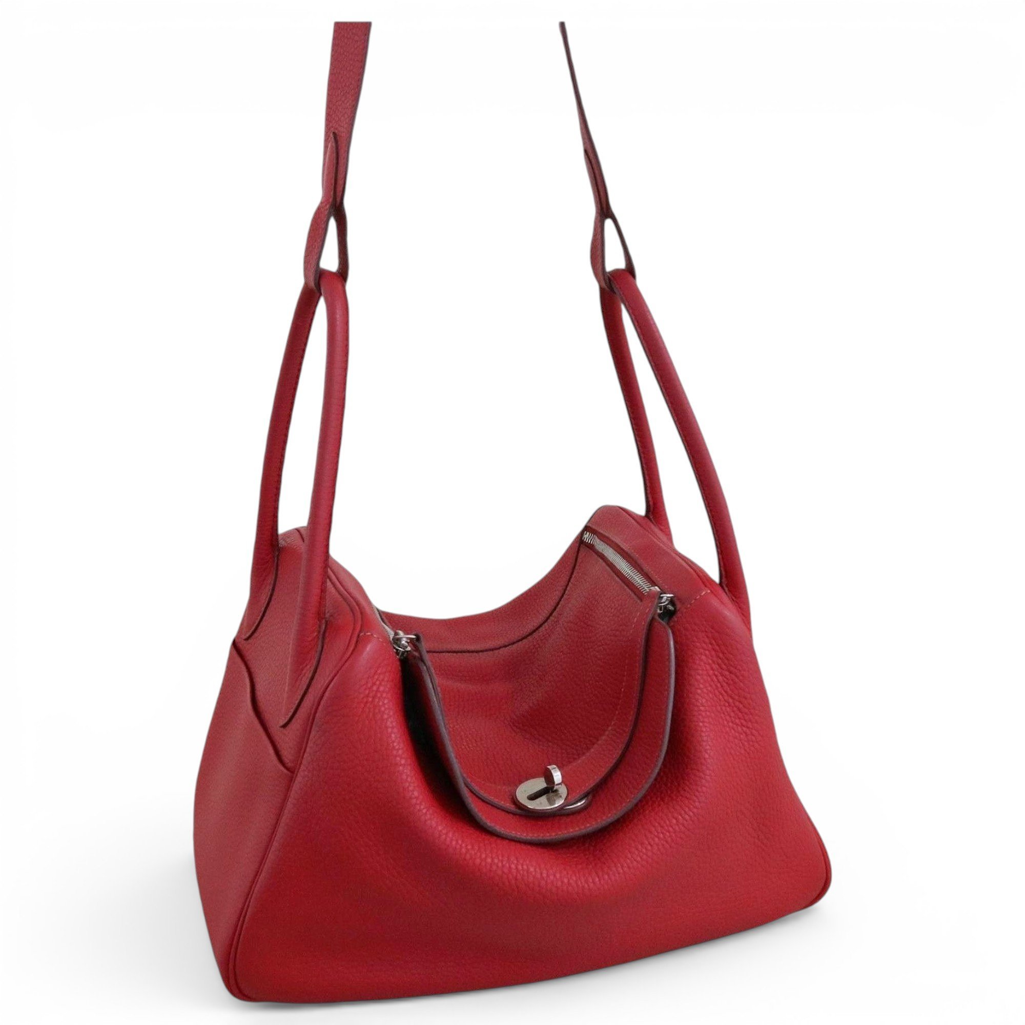 Lindy leather handbag
