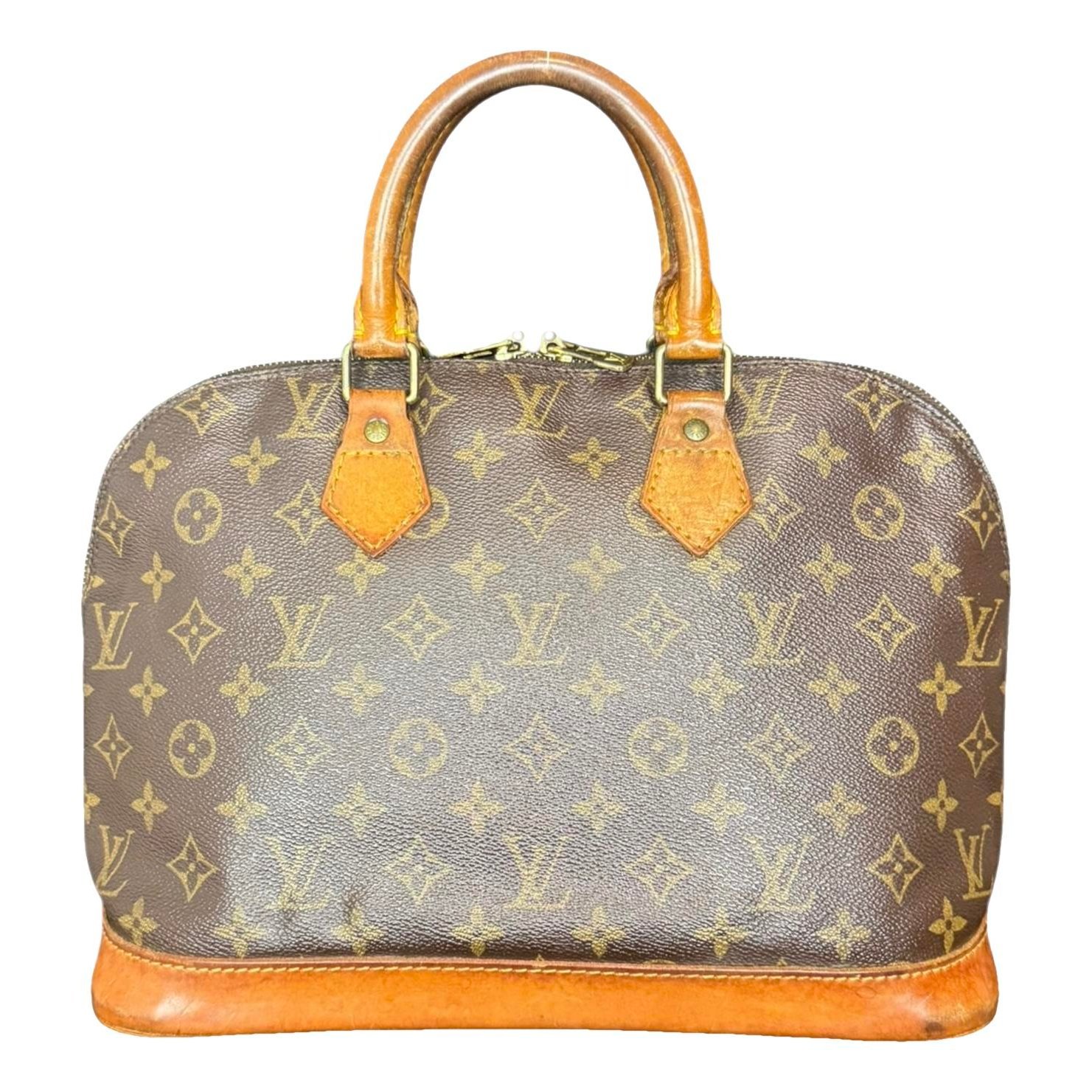 Alma leather handbag