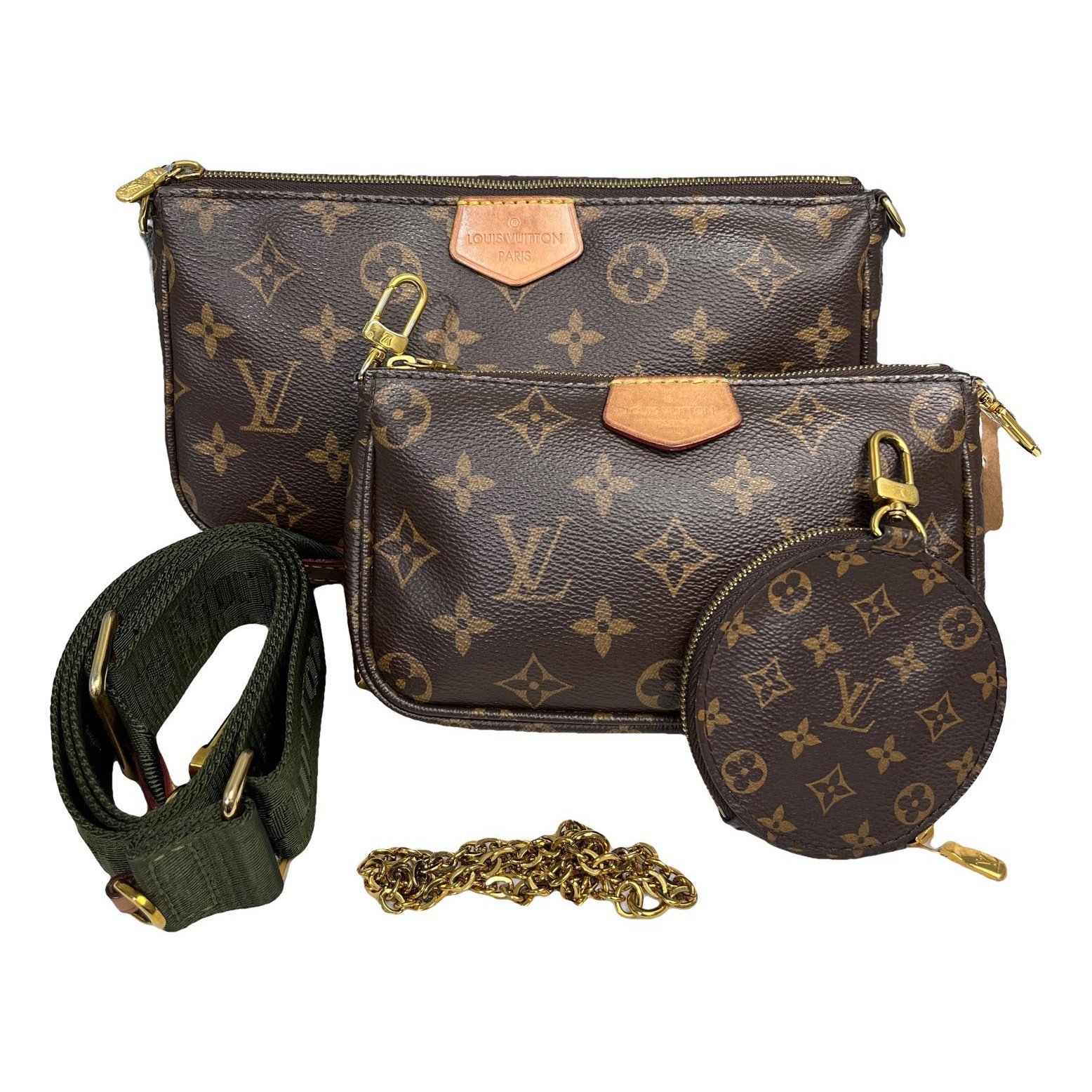 Multi Pochette Accessoires leather handbag