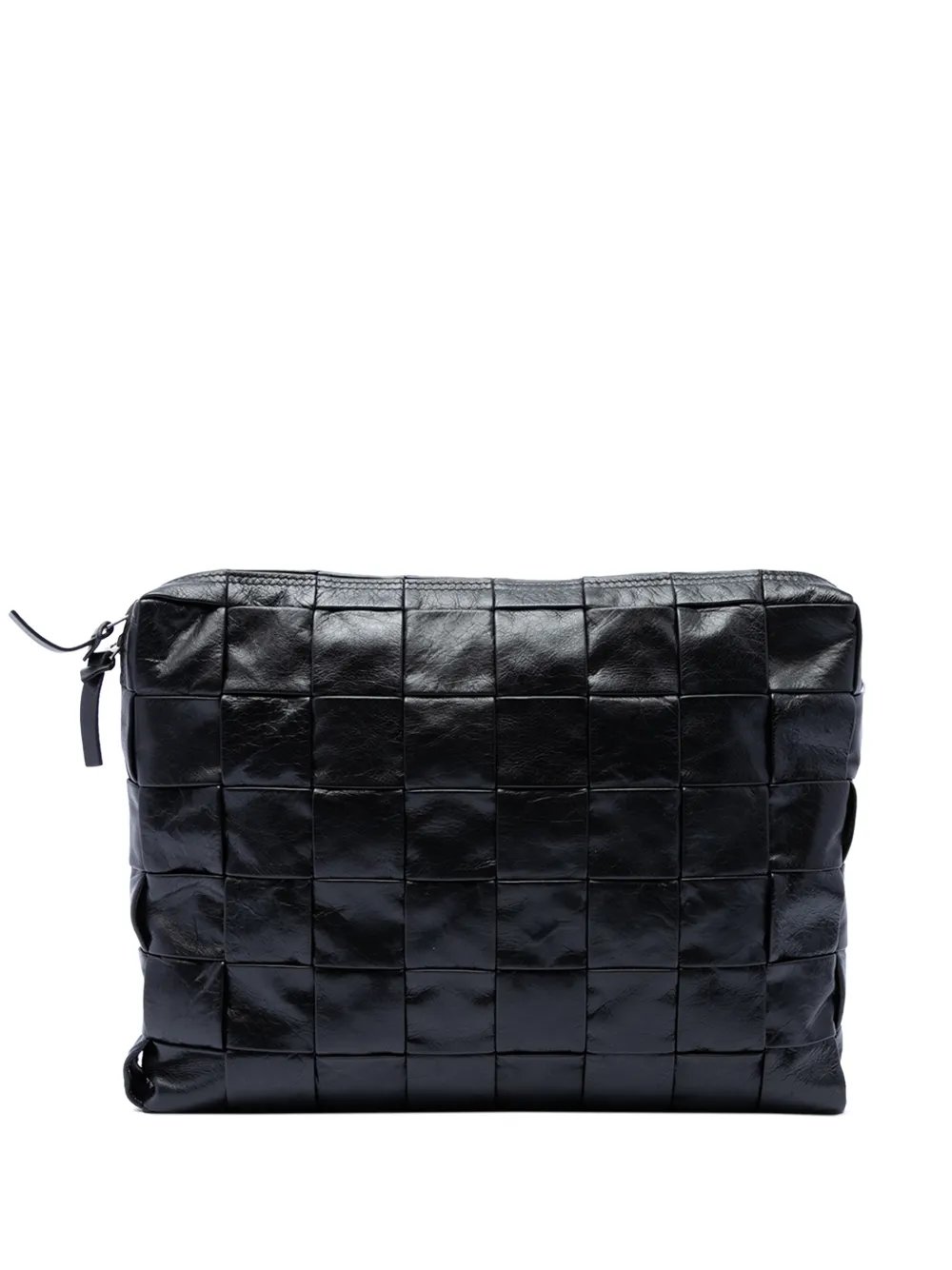 2012-2026 Paper Calfskin Maxi Intrecciato Cassette clutch bag