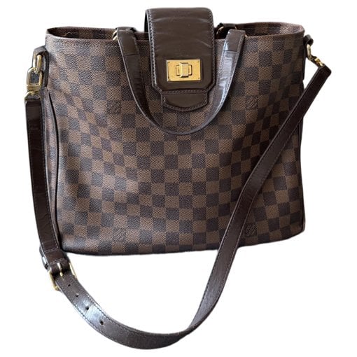 Flower Tote leather bag