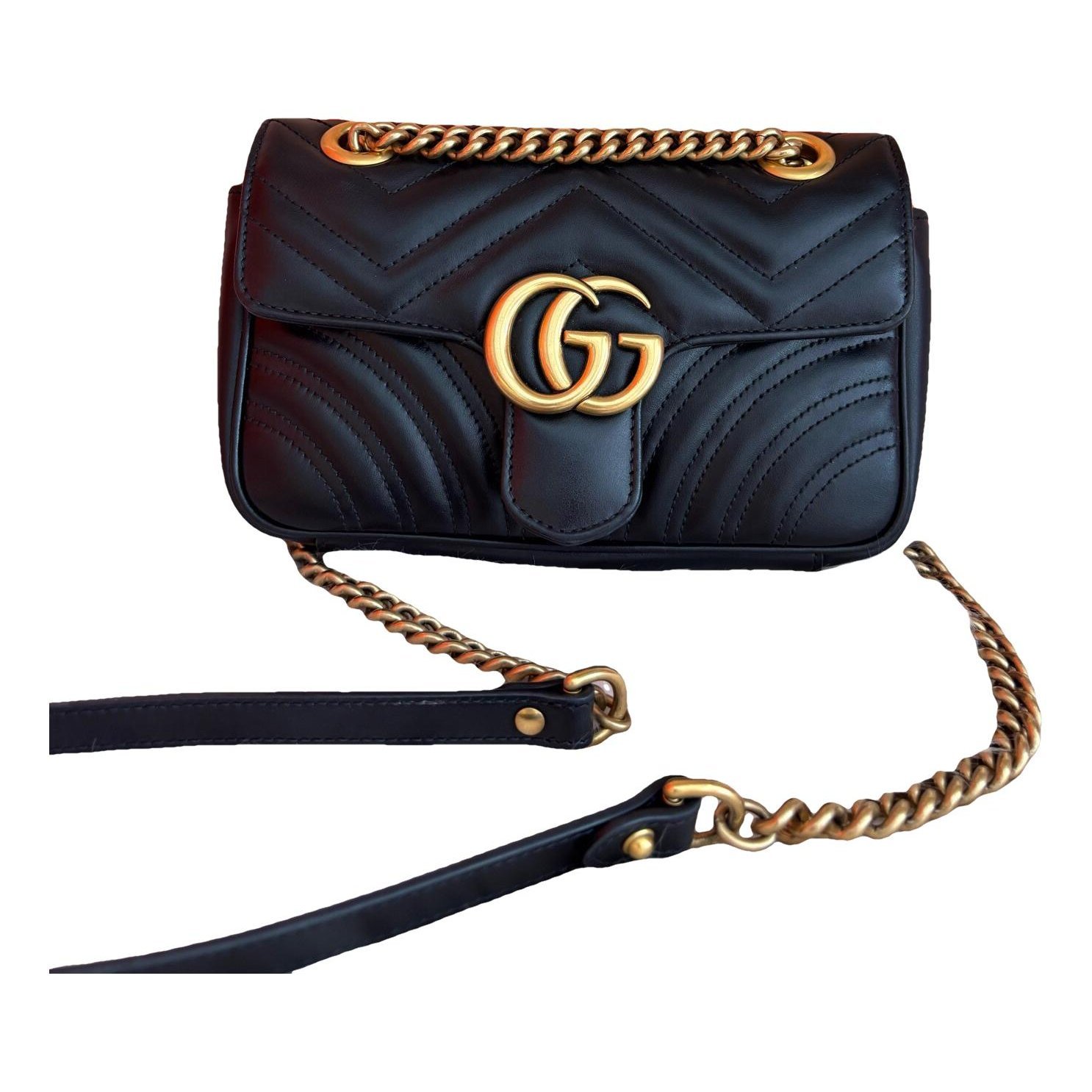 Leather handbag