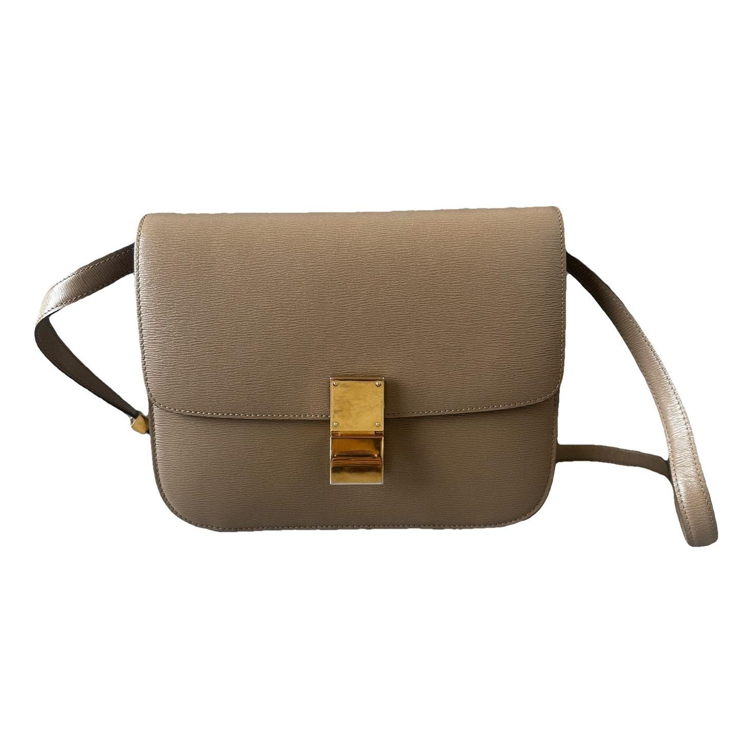 Classic leather handbag