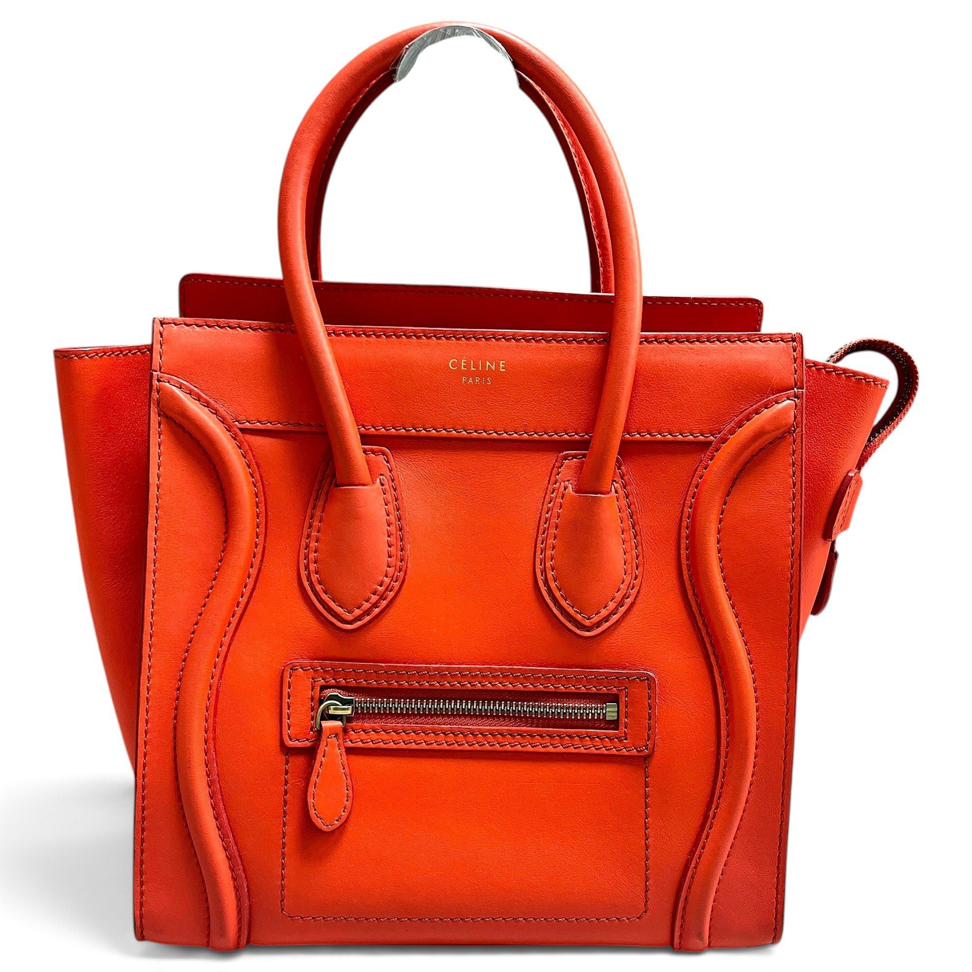 Luggage leather handbag