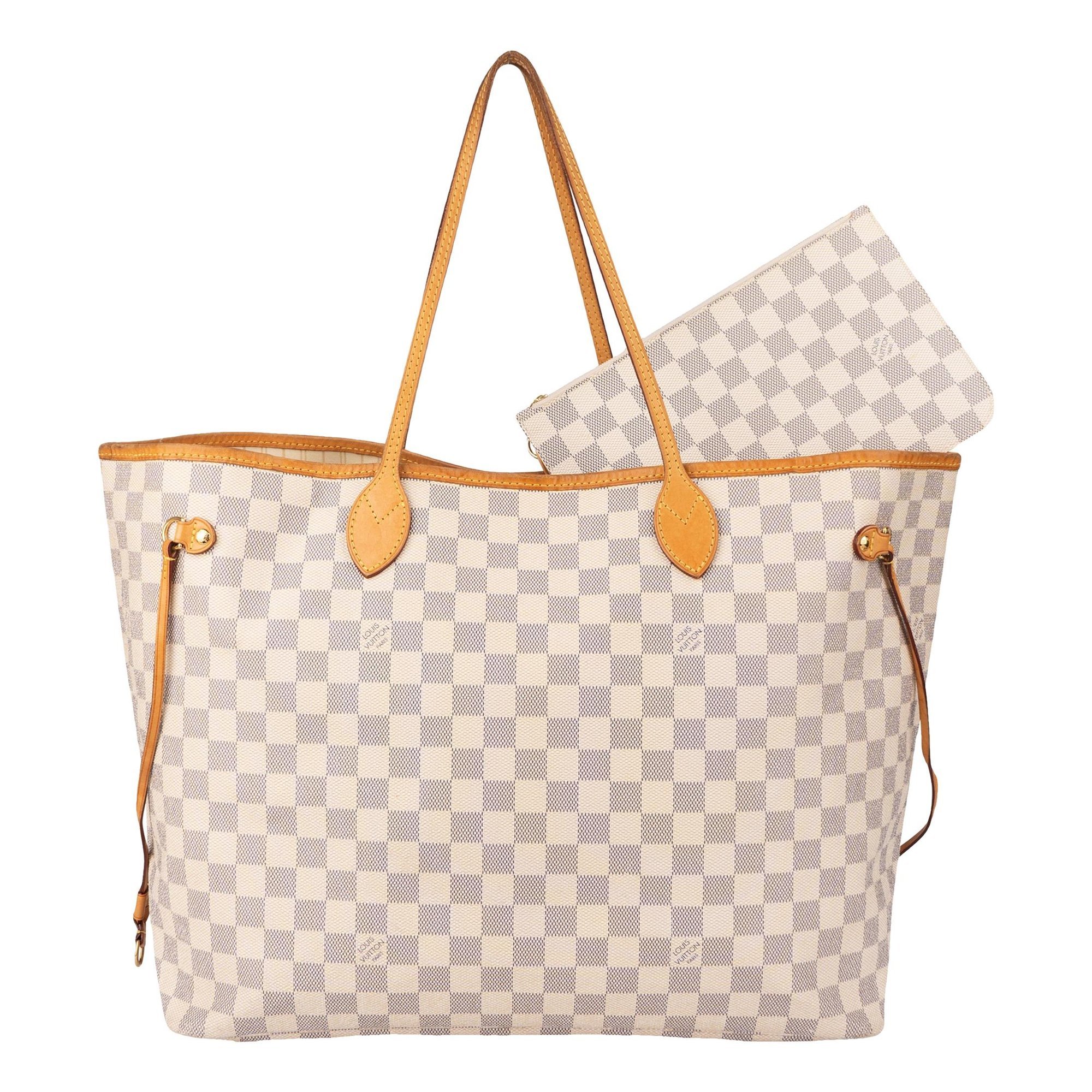 Neverfull leather bag