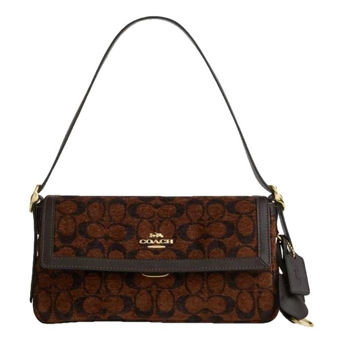 Velvet handbag