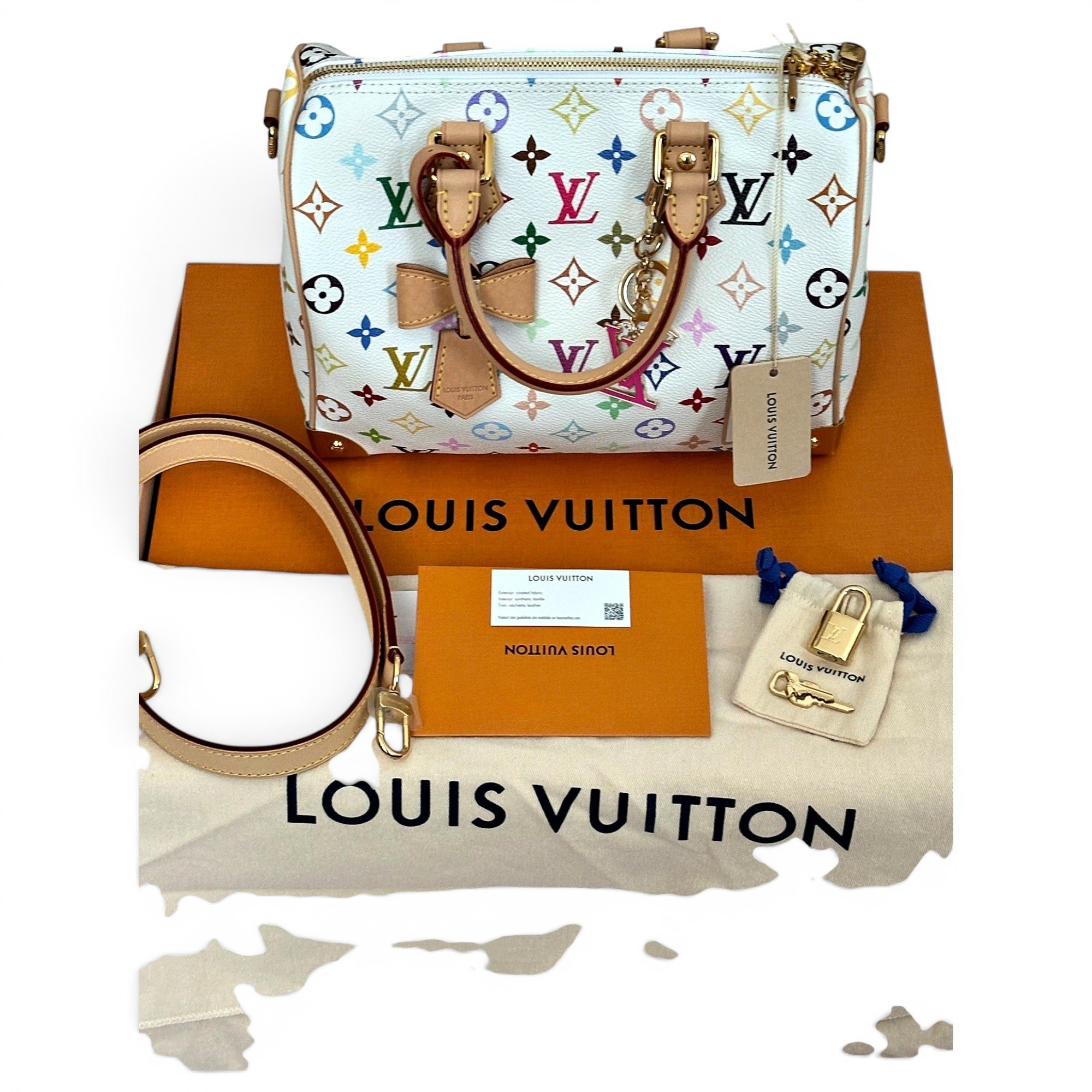 Speedy Bandoulière leather handbag