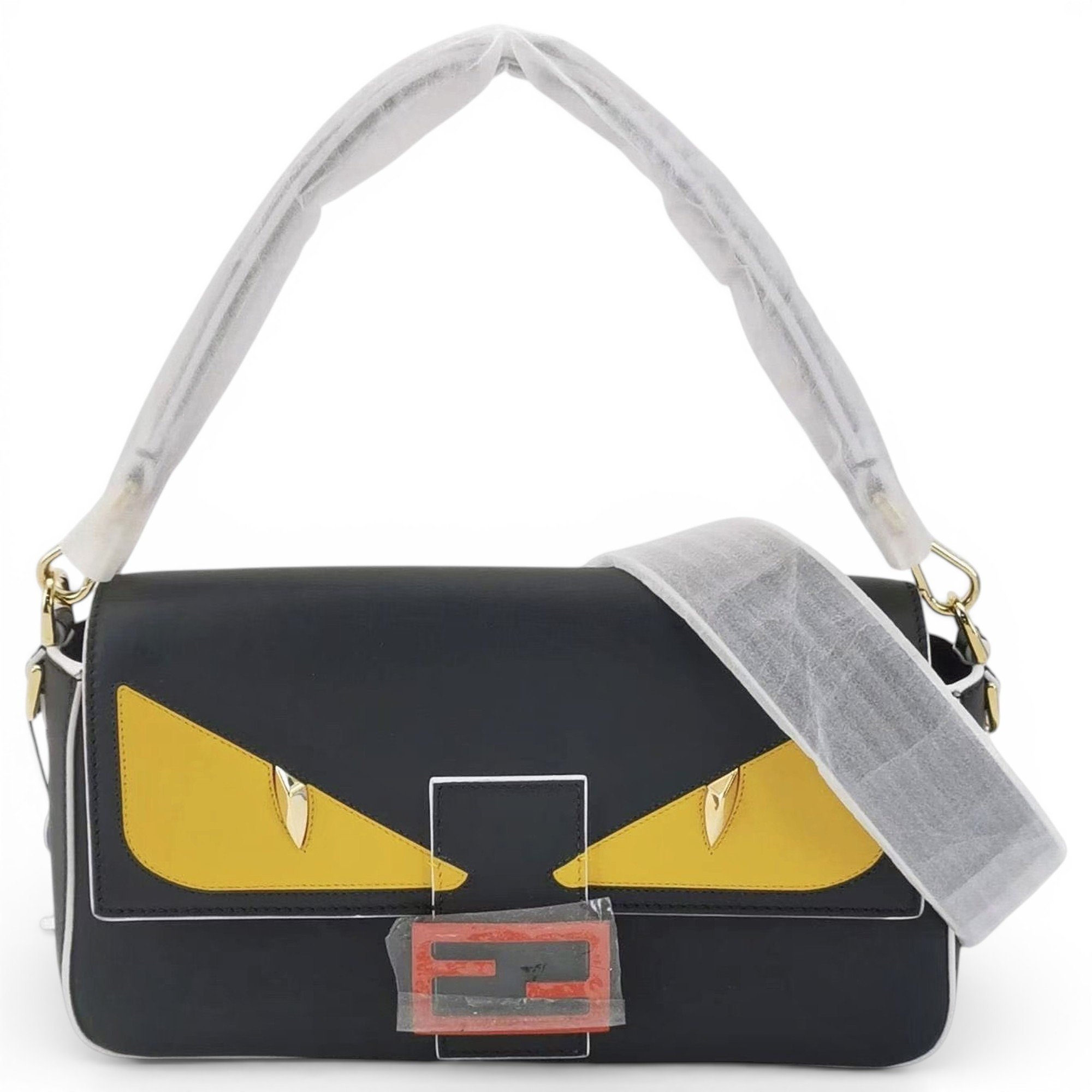 Baguette leather handbag