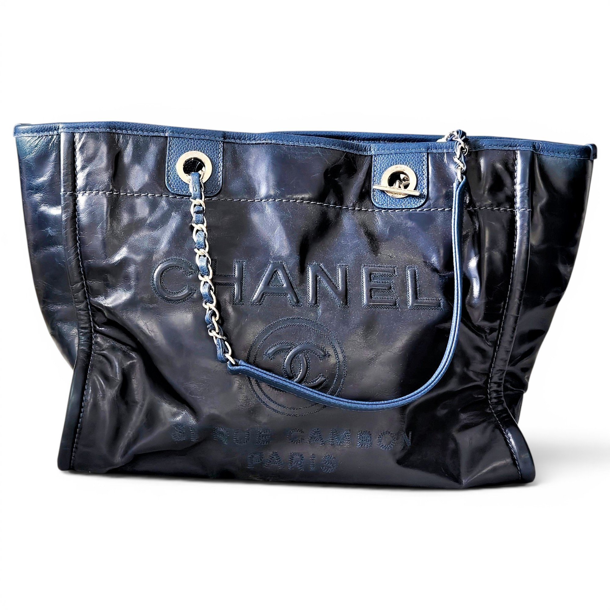 Deauville leather tote