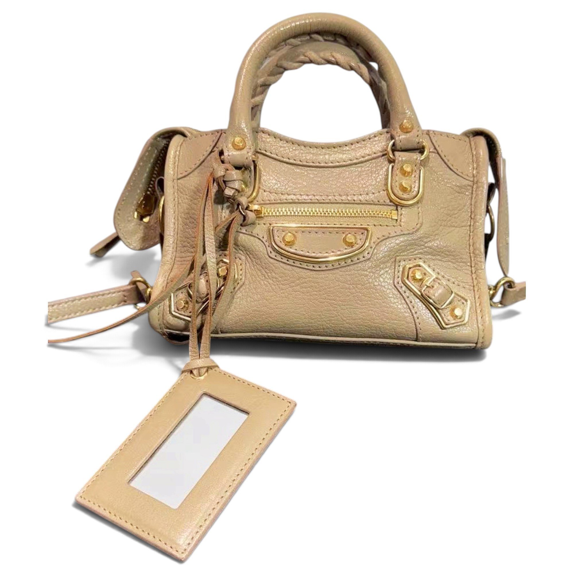 Le Cagole leather mini bag