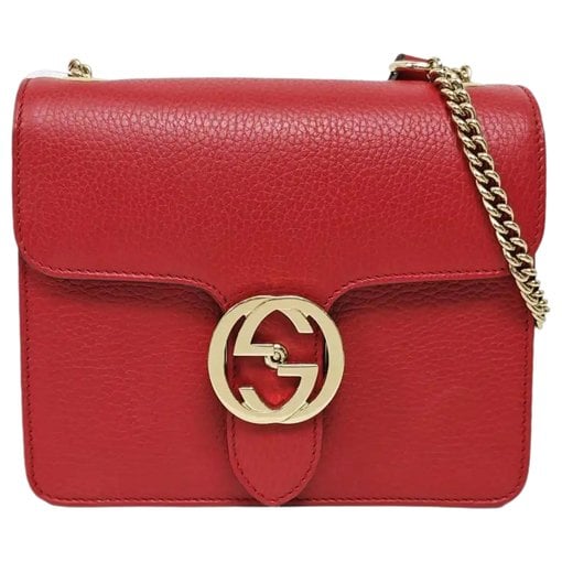 Leather crossbody bag