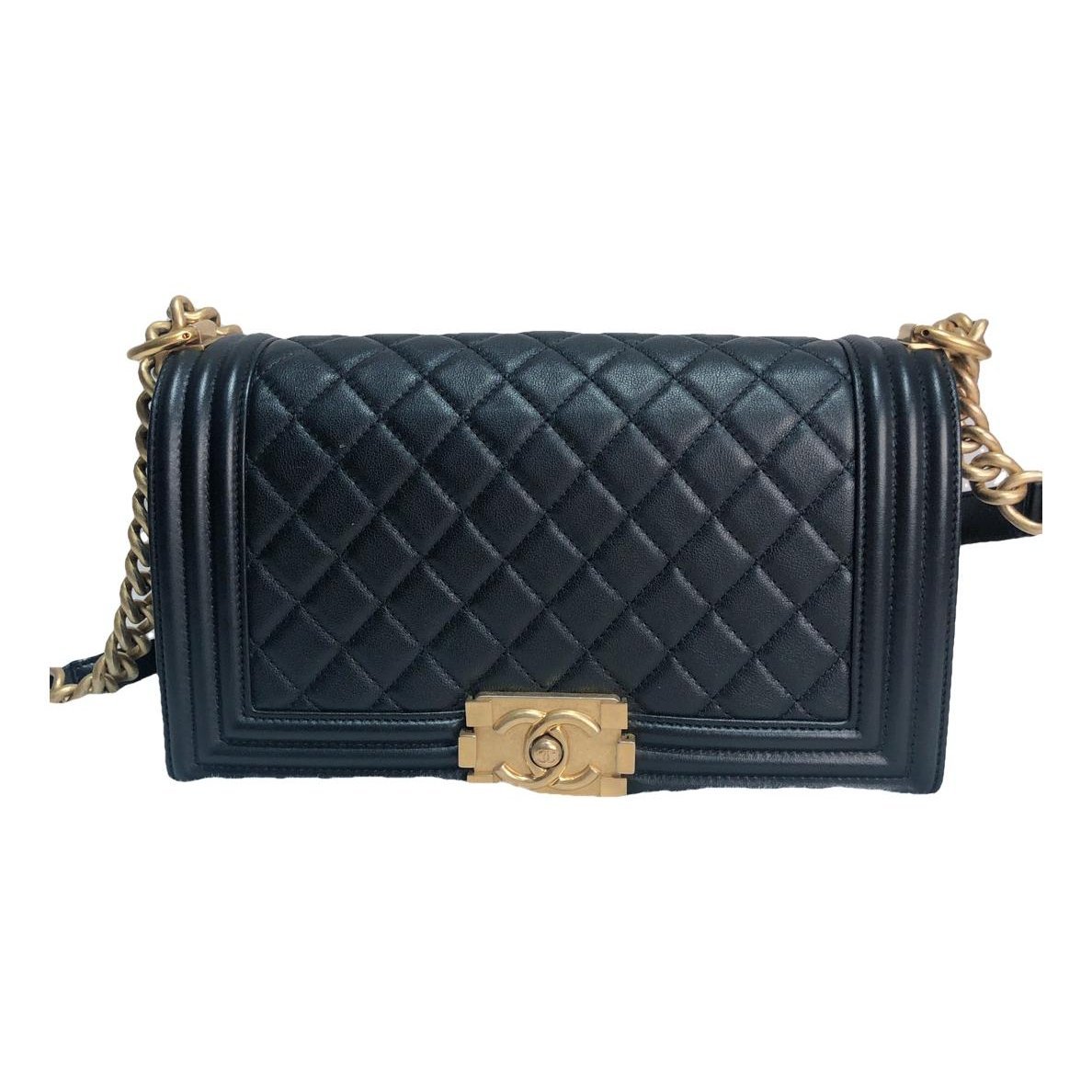 Boy leather crossbody bag