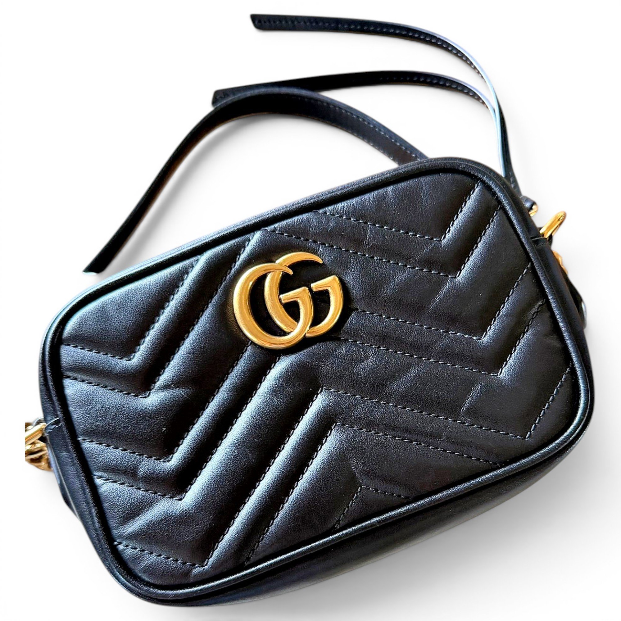 Leather crossbody bag