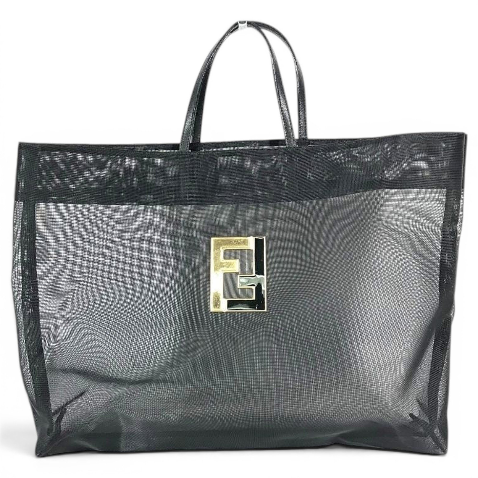 FF leather handbag