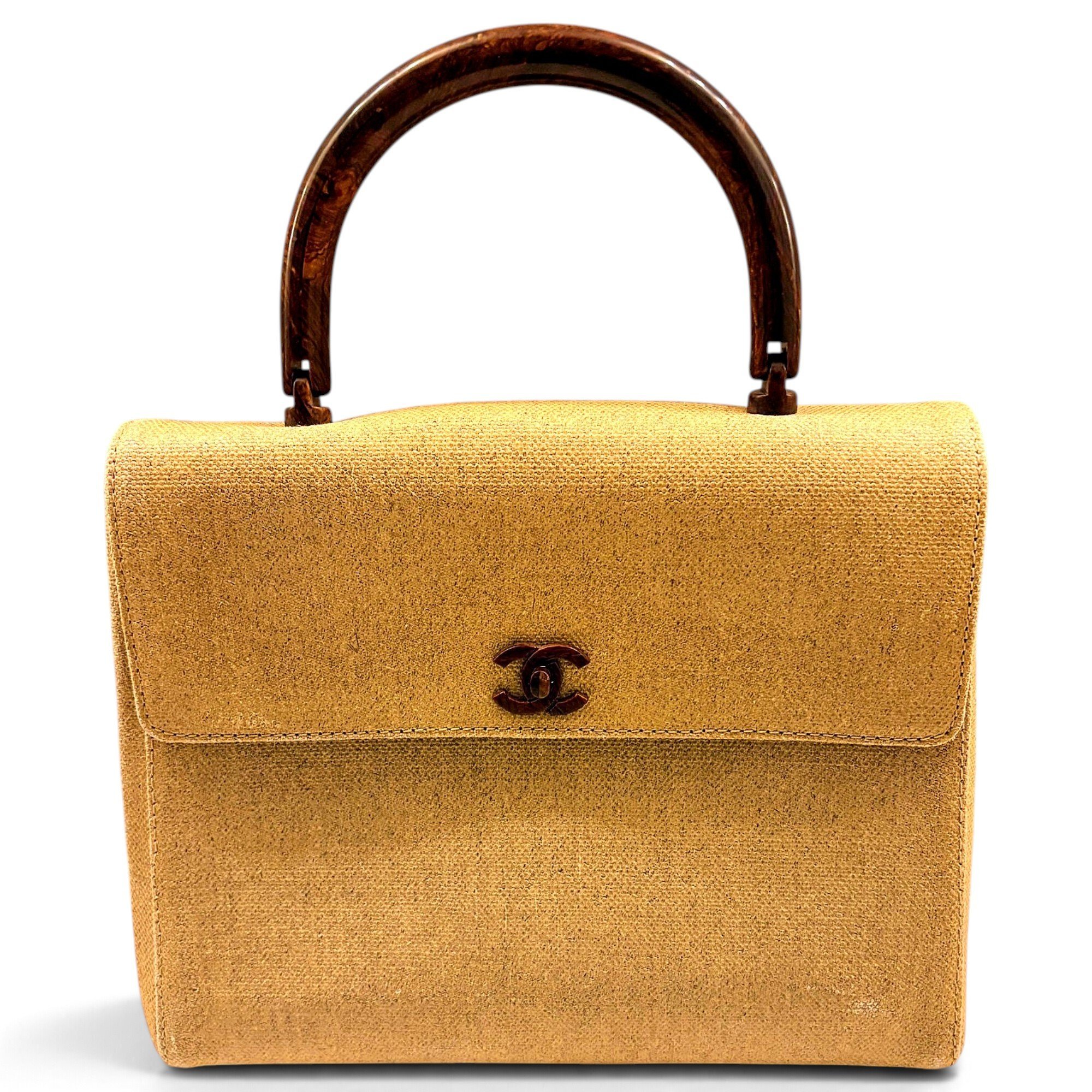 Linen handbag